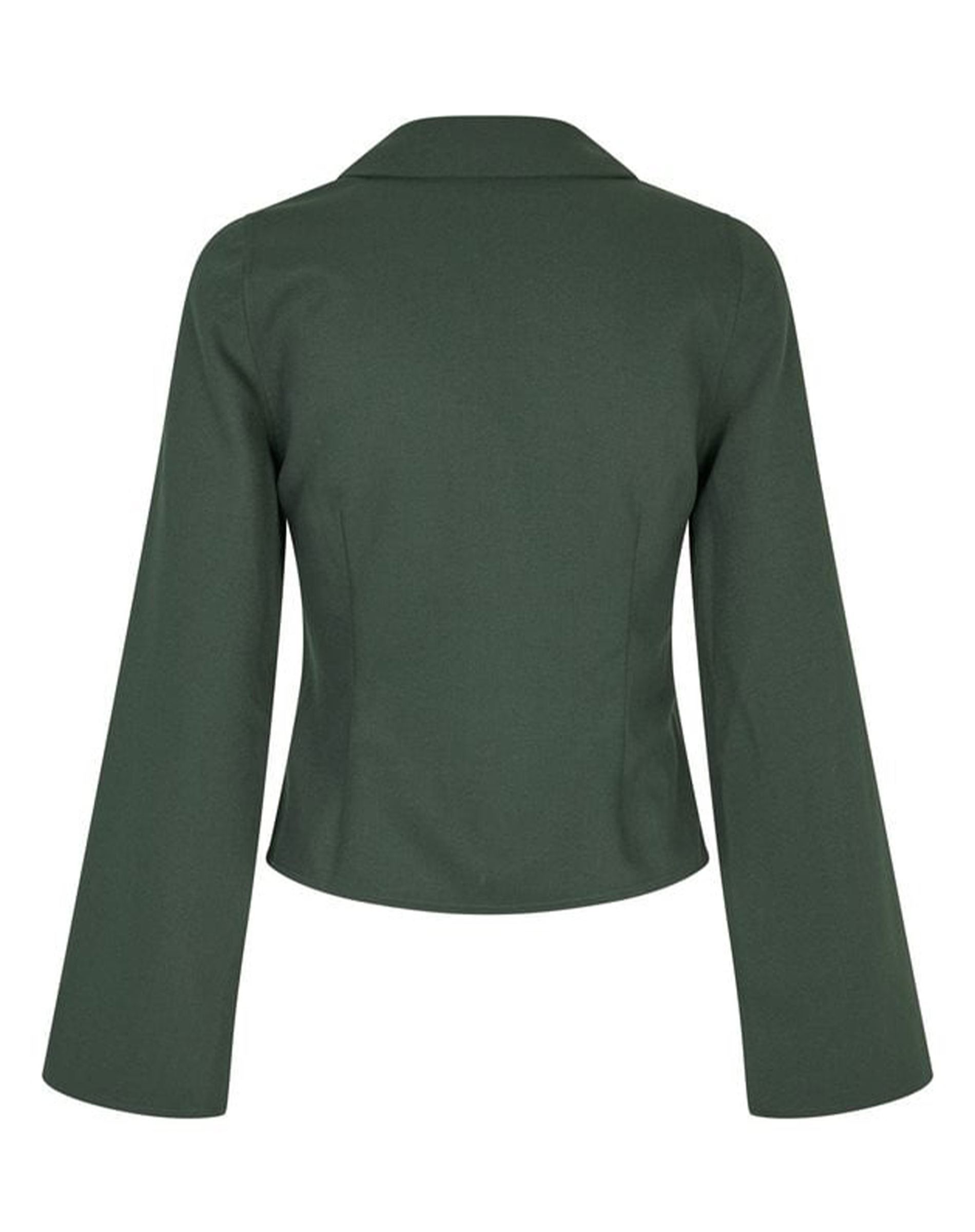 Mallaria-M Bluse - Pine Green