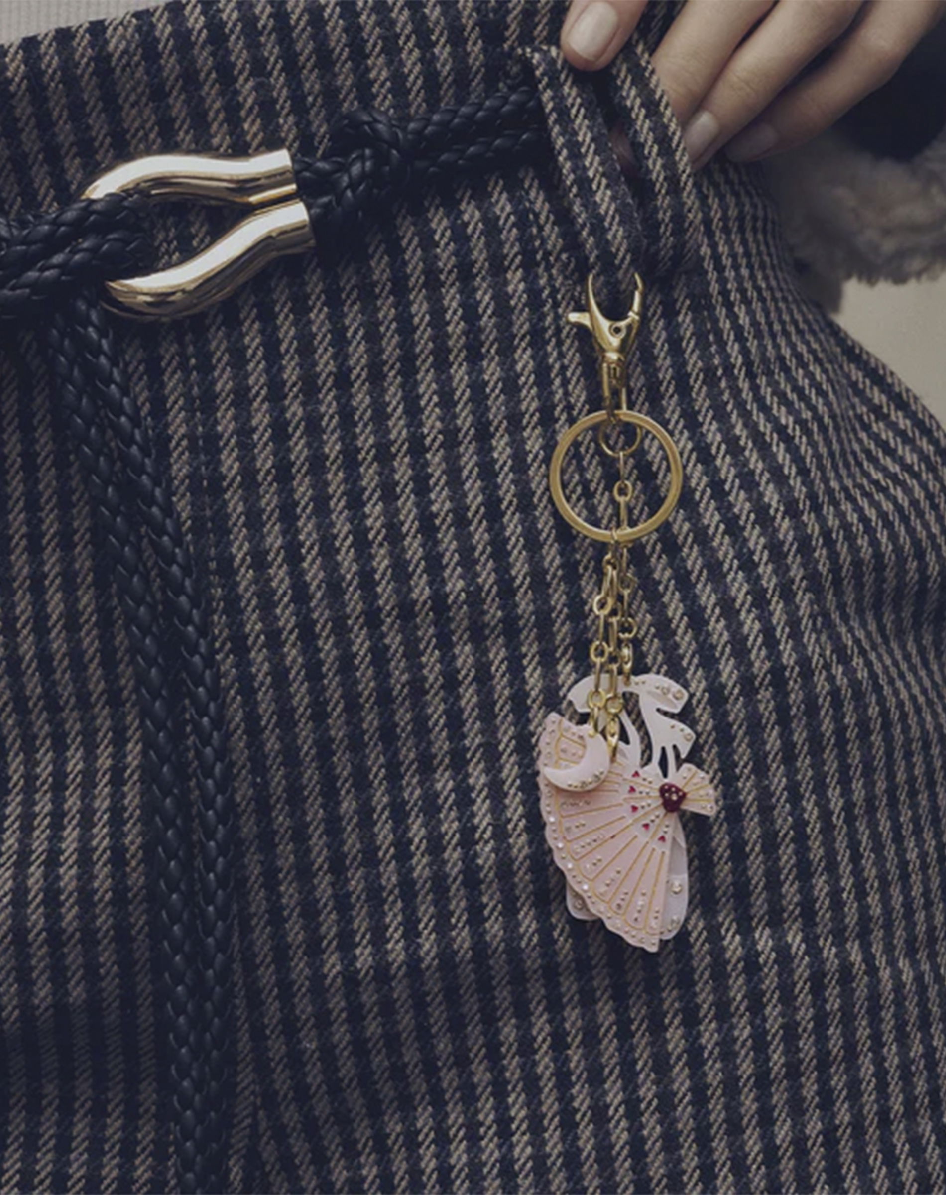 Adabel Nøglering - Blush