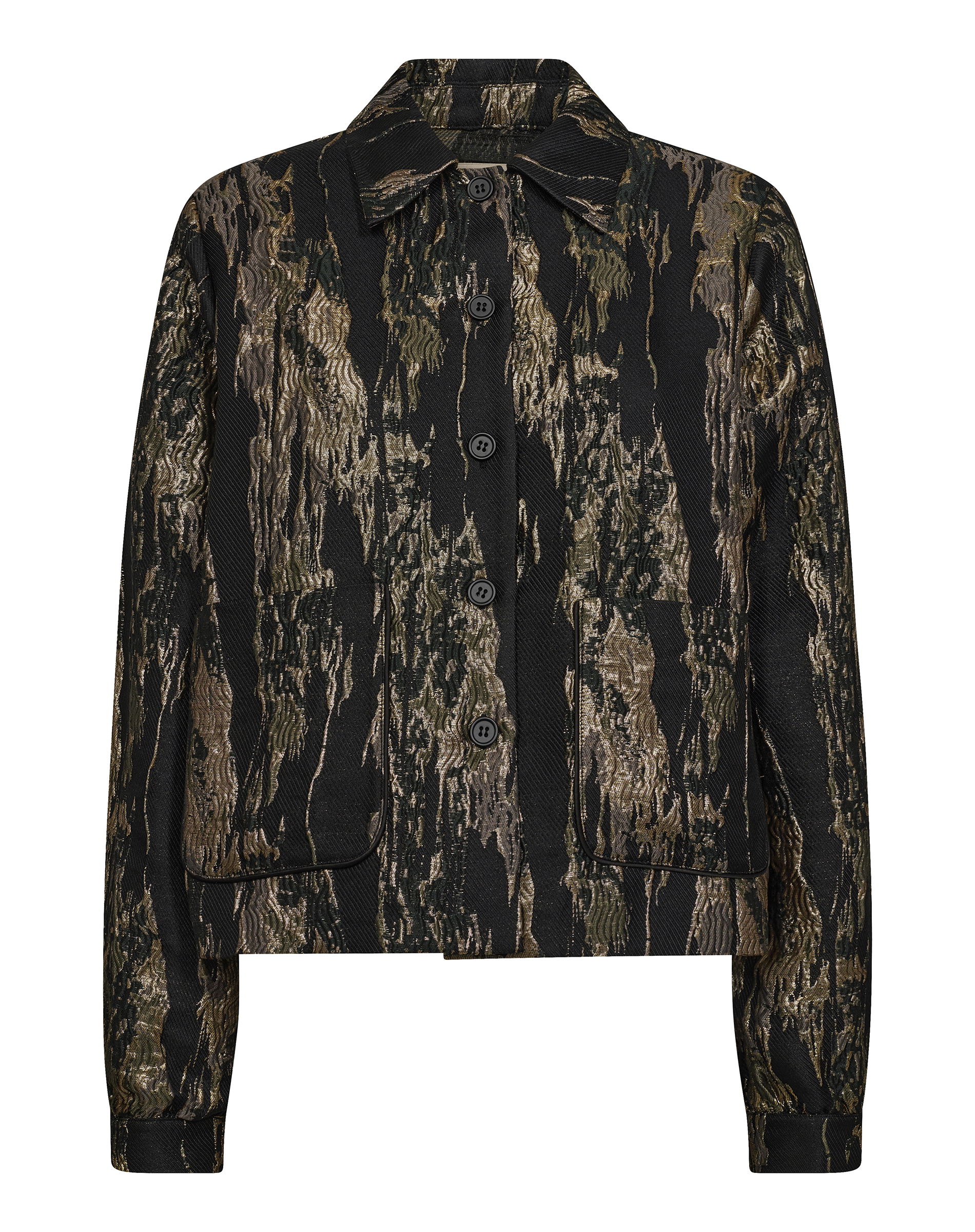 MMSaige Mouflage Jakke - Black 