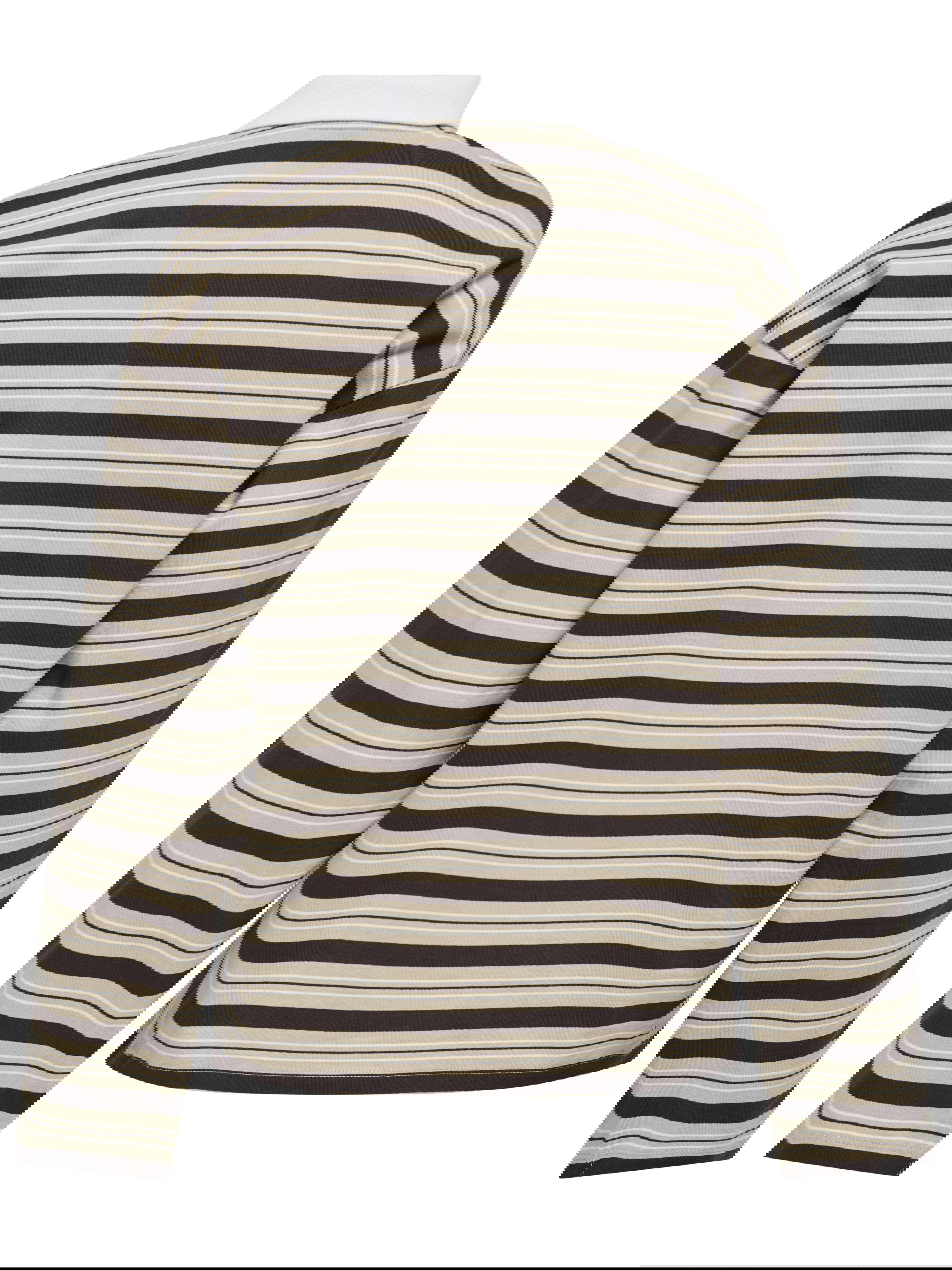 ONLAminah Life Stripet Polo - Nomad/Black Coffee