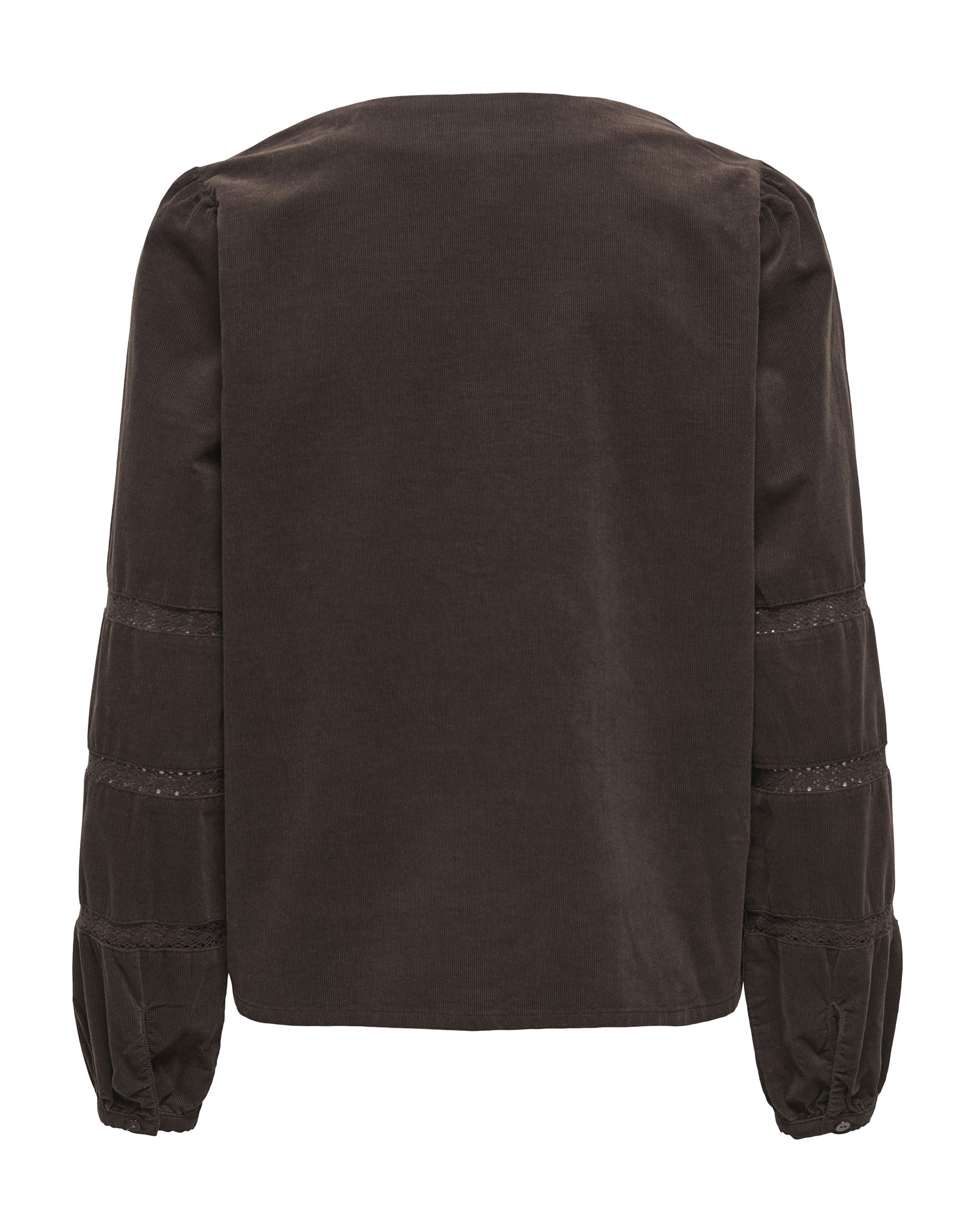 ONLAmie Cord Tape Bluse - Coffee Bean