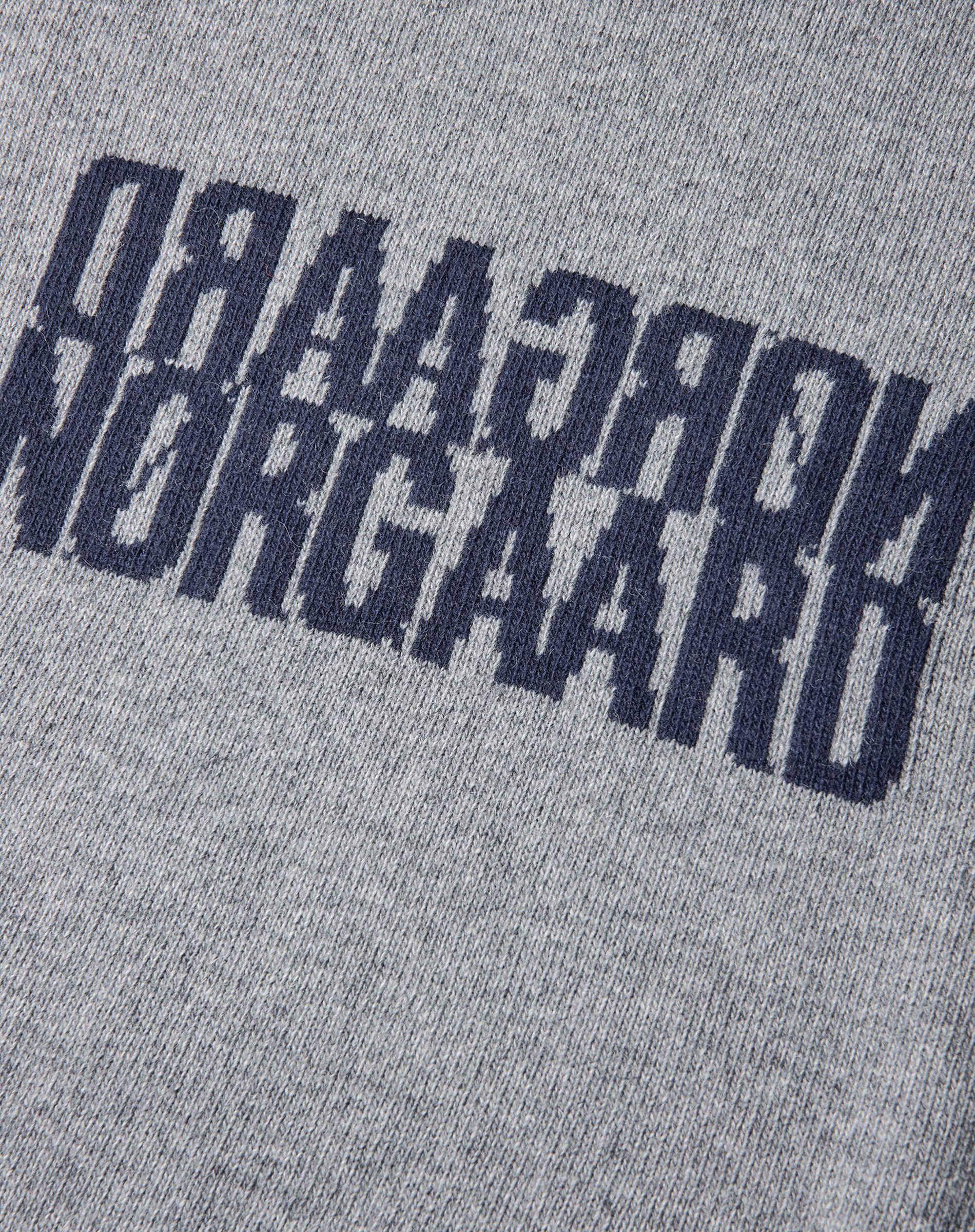 Yota Knit Tilona Sweater - Mid Grey Melange 