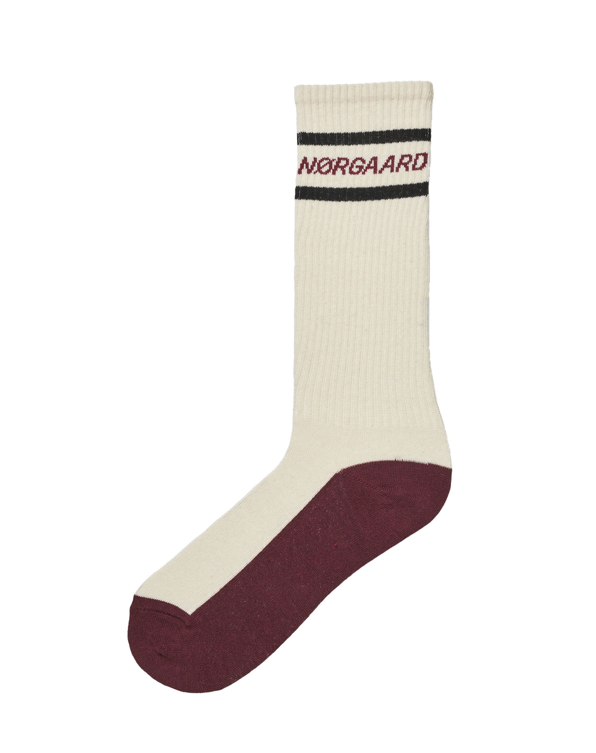 Single Sport Logo Strømper - Off White