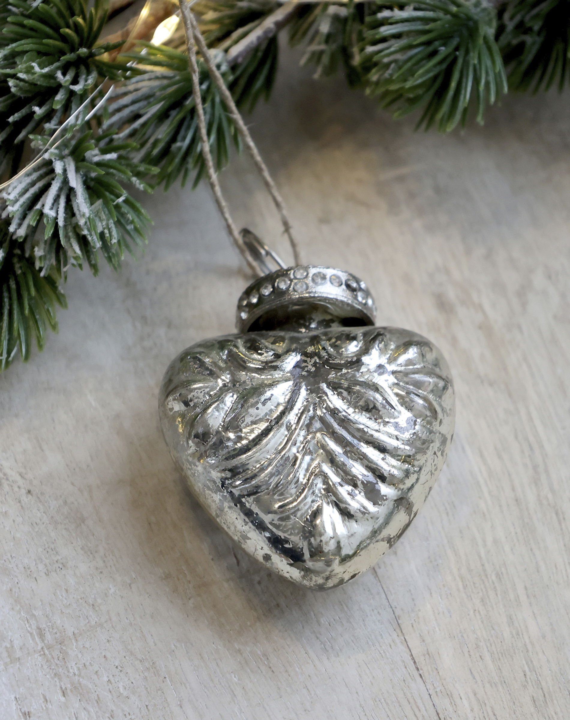 Glashjerte 7x5 - Fattigmandssølv