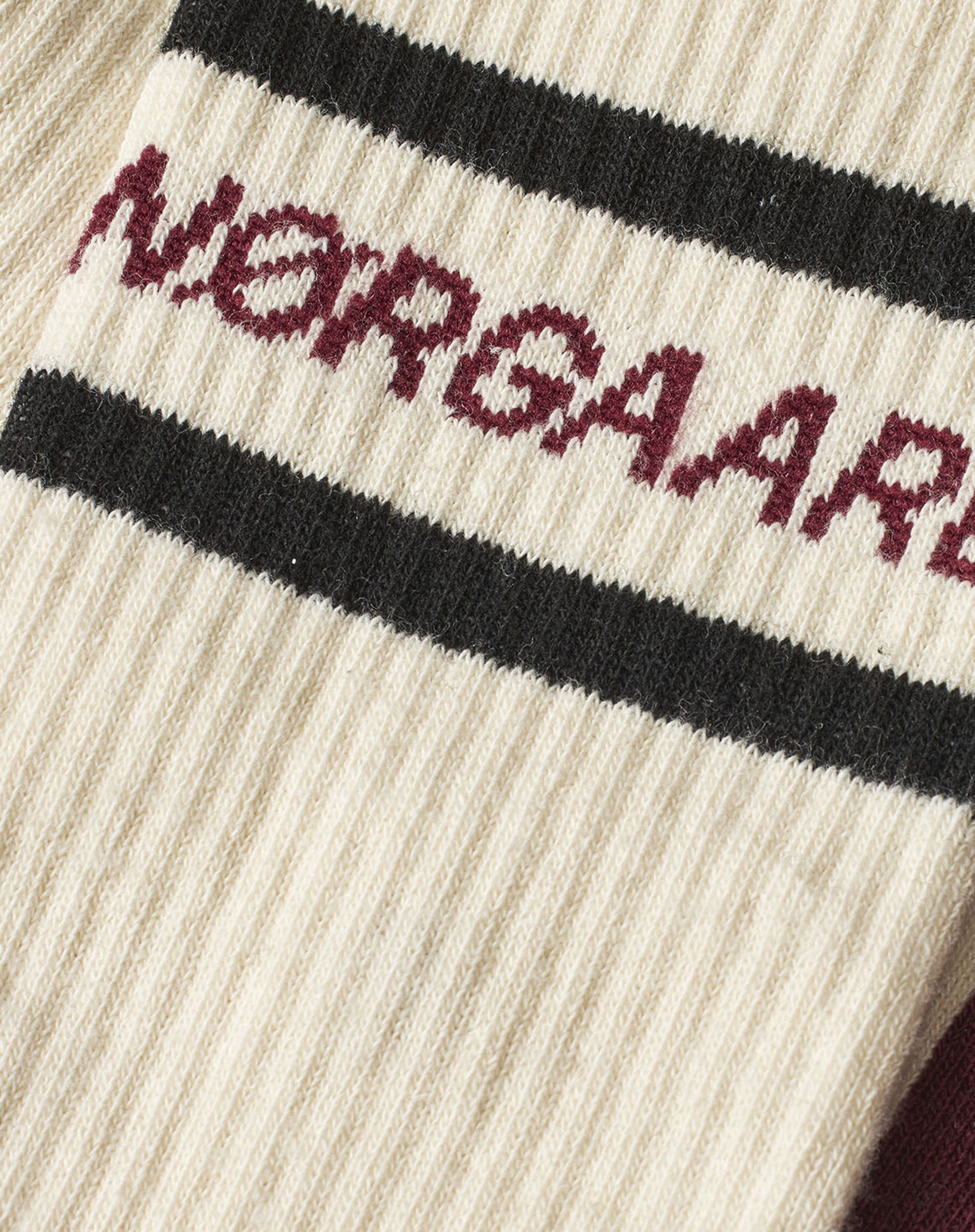 Single Sport Logo Strømper - Off White