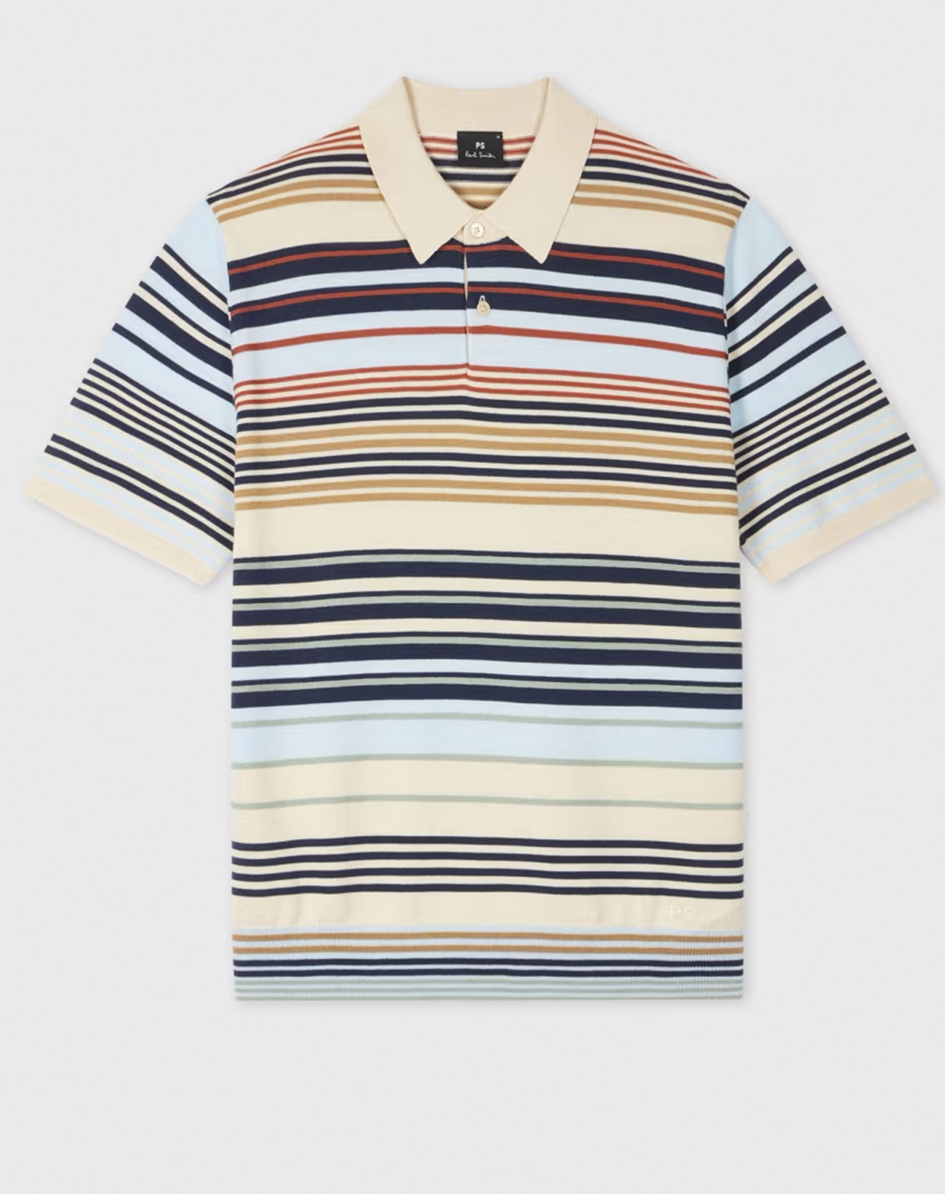 Stripe Wool Polo 