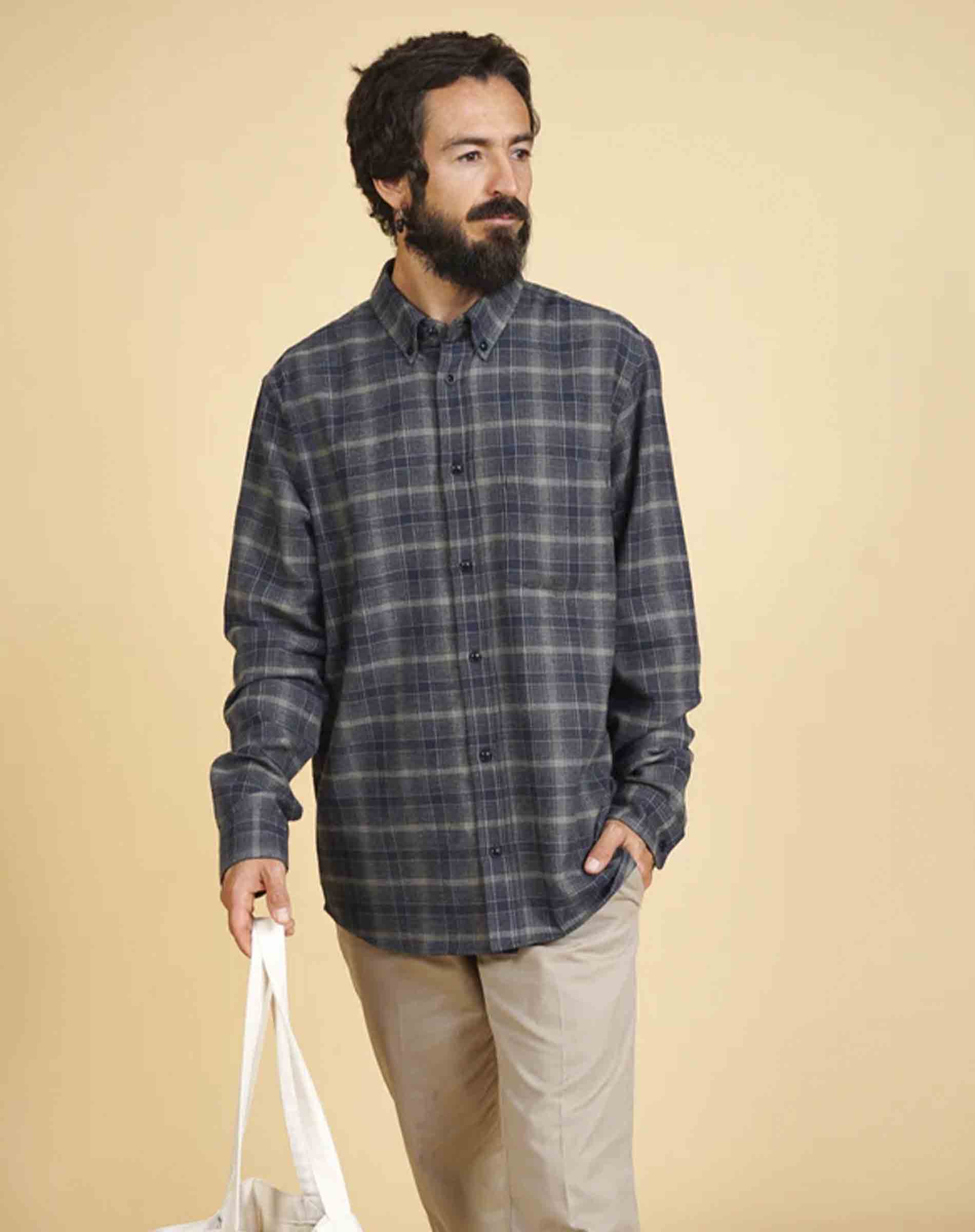 Flannel Men's BD Skjorte