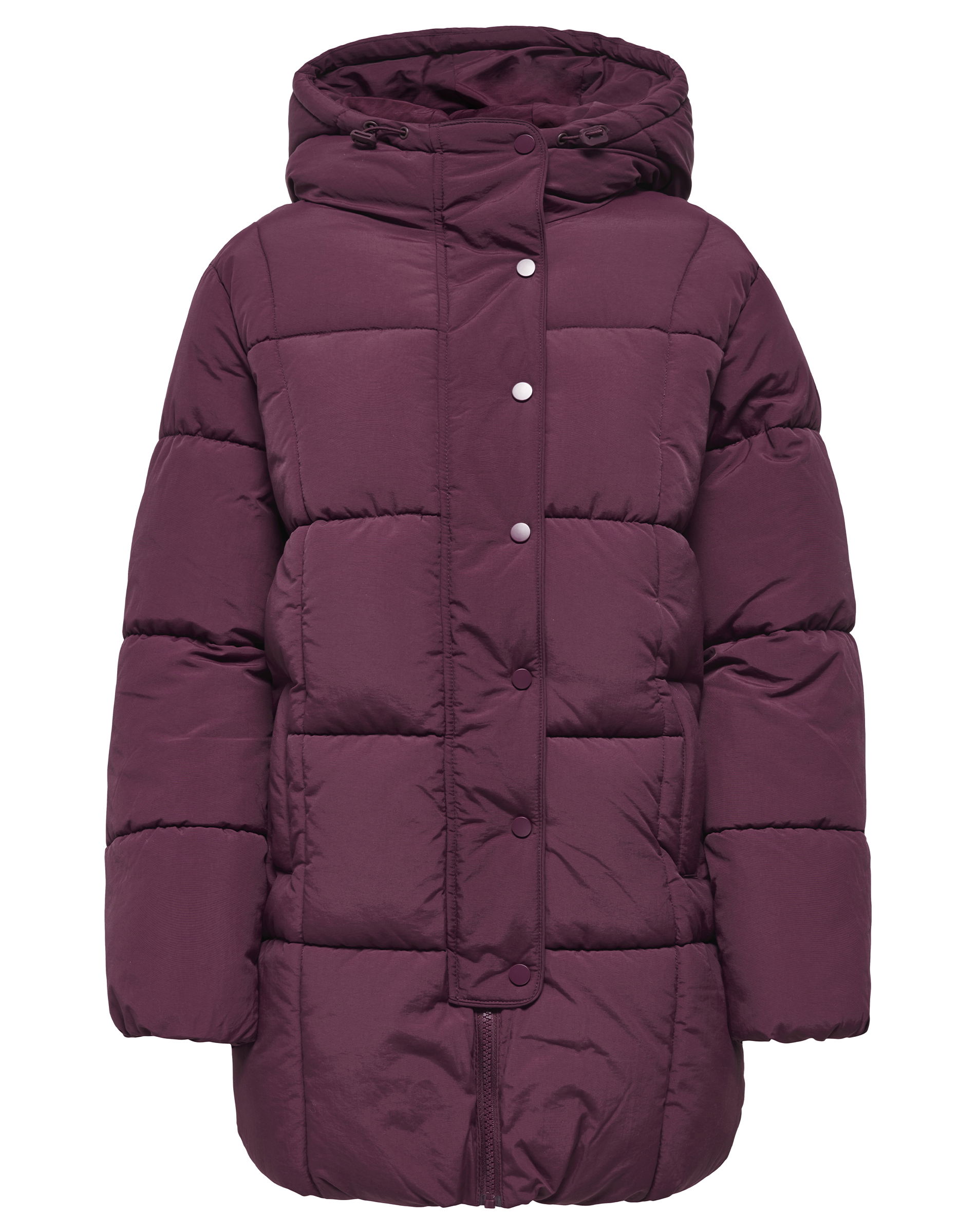 JDYWonder Lang Hood Puffer Jakke