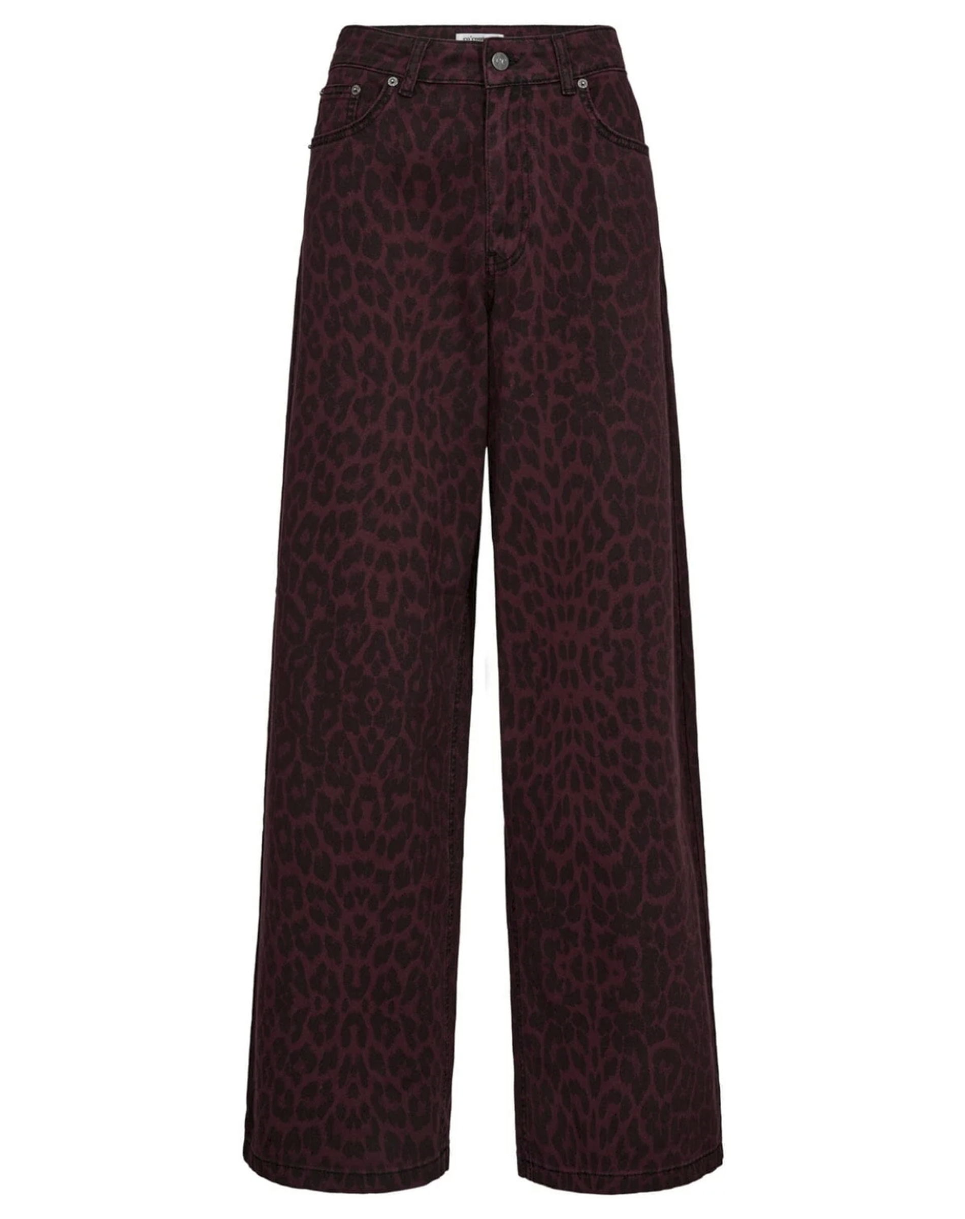 Leo CC Wide Bukser - Winered