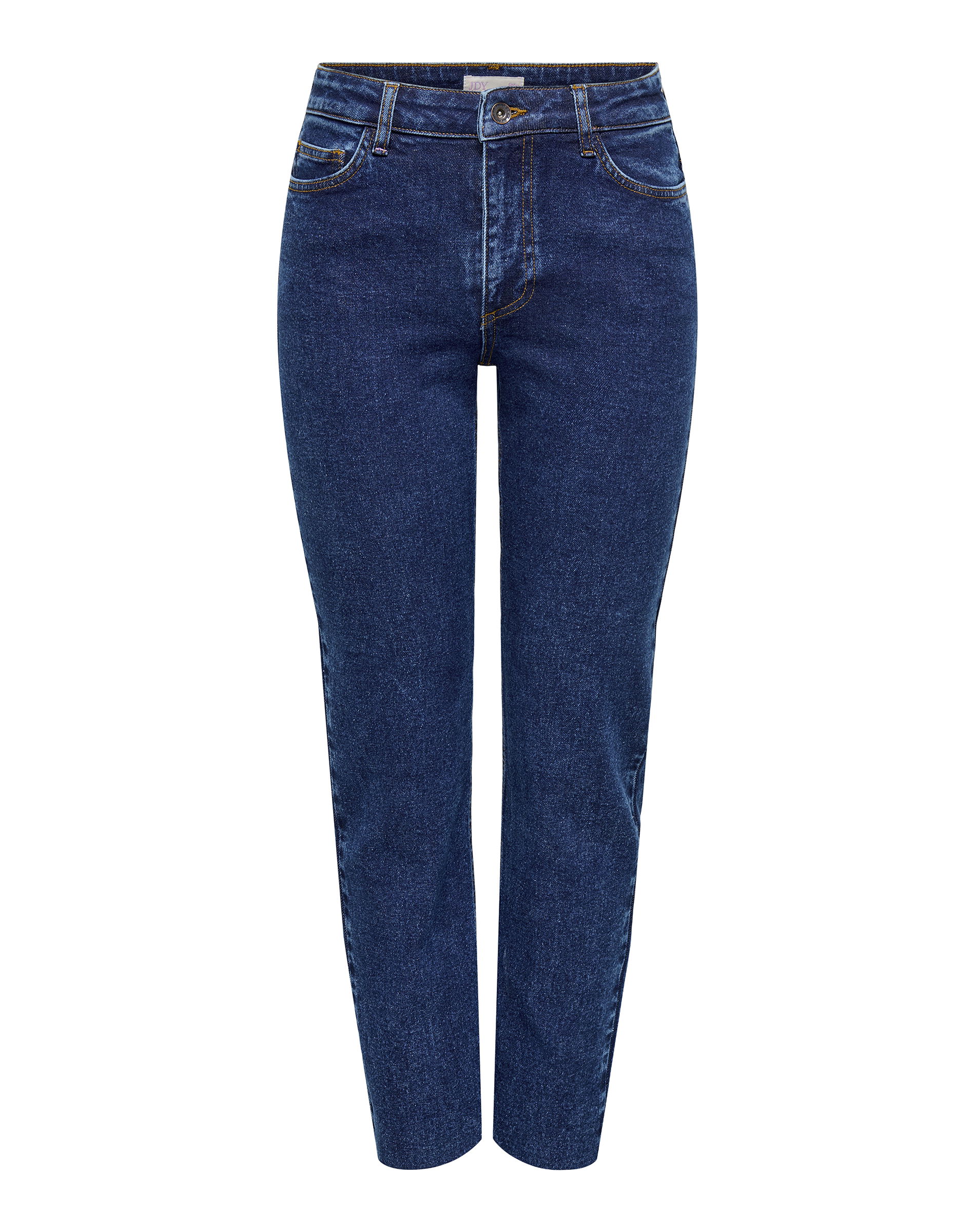 JDYLullu HWStraight Jeans - Dark Blue Denim 