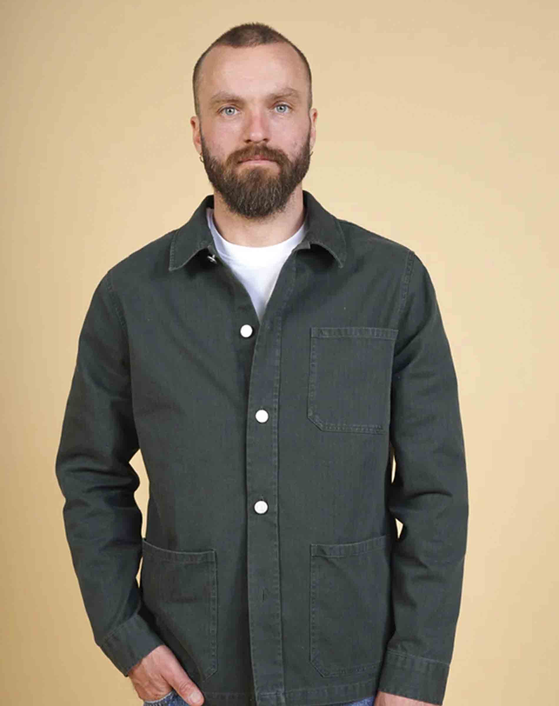 Kilian Men's Herringbone Overshirt 