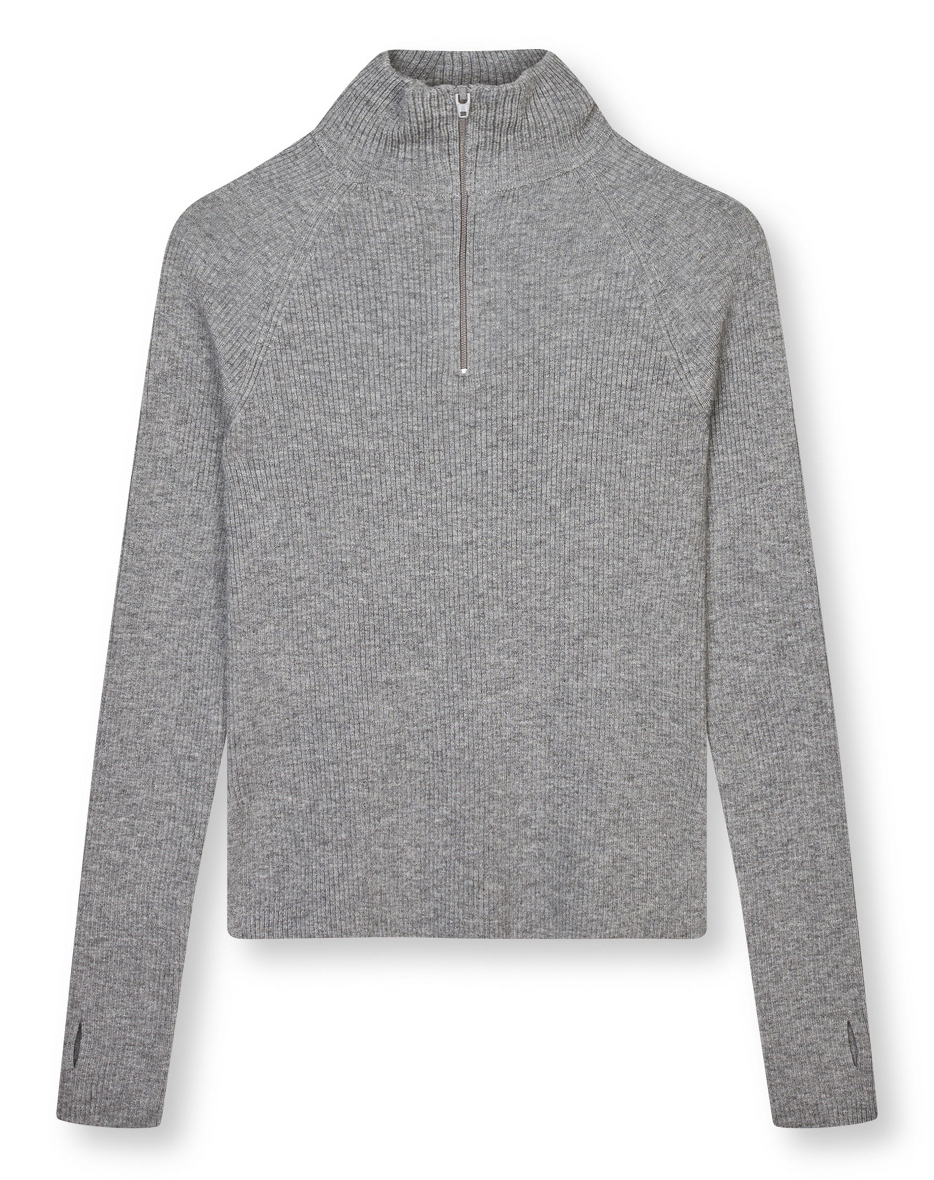 Fine Merino Ida Strik - Grey Melange 