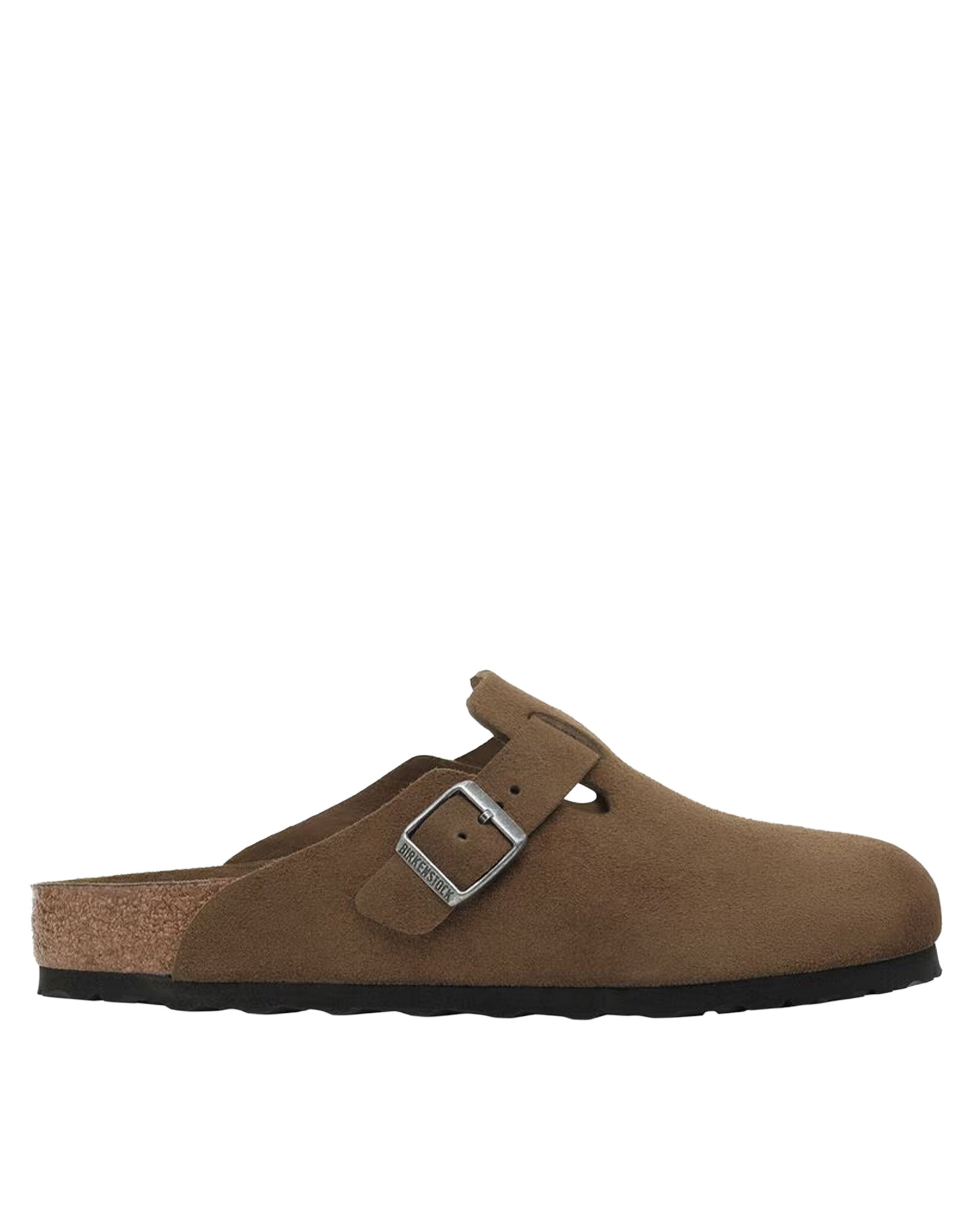 Boston Suede Leather Sandal - Dark Tea Tonal
