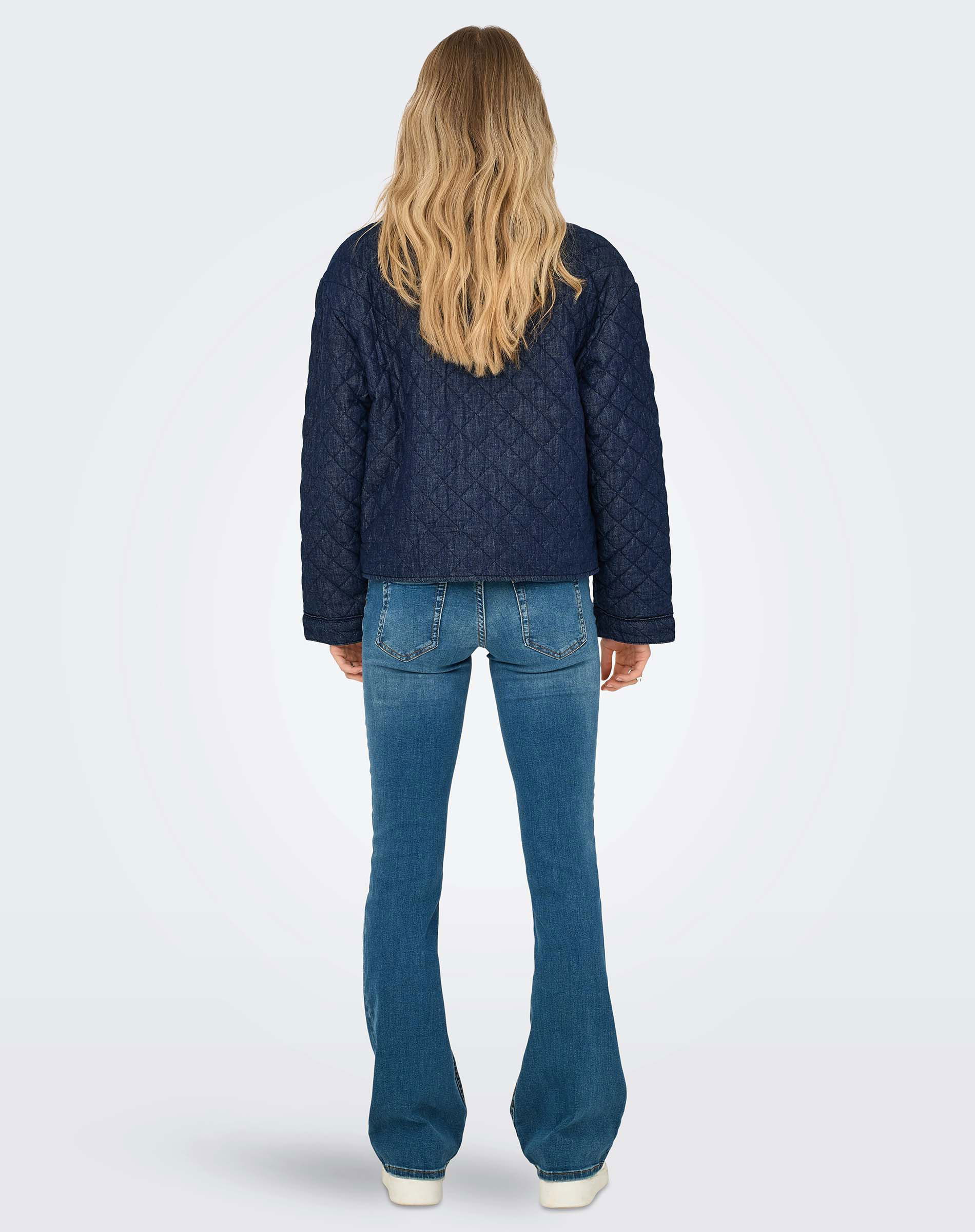 ONLHallie Quilted Denim Jakke
