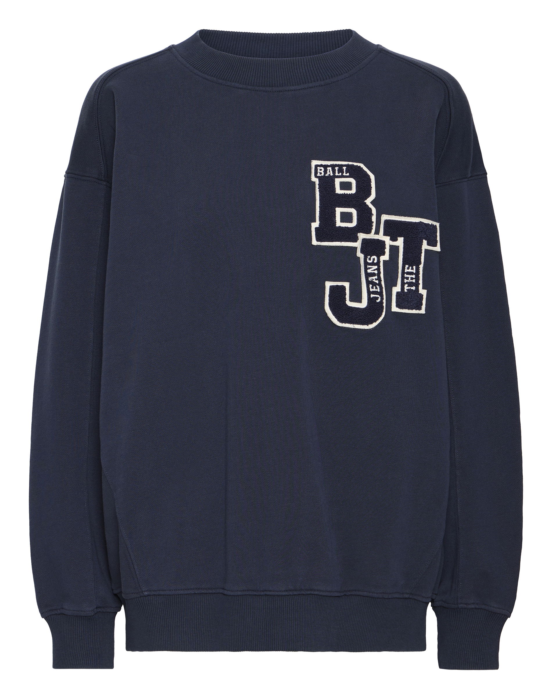 BaAlessandro Letter Patch Sweatshirt - Sky Captain 