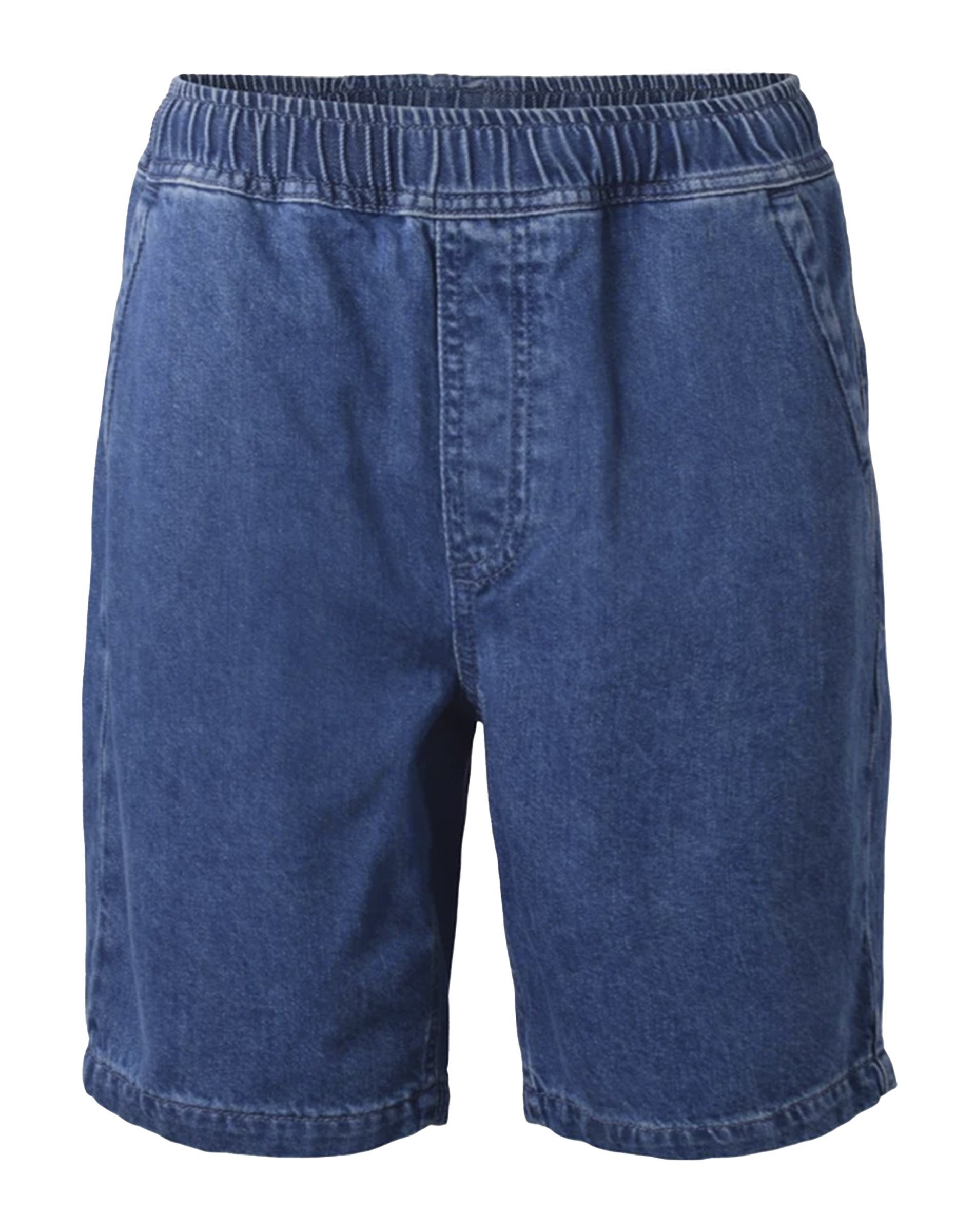 Denim Jogger Shorts