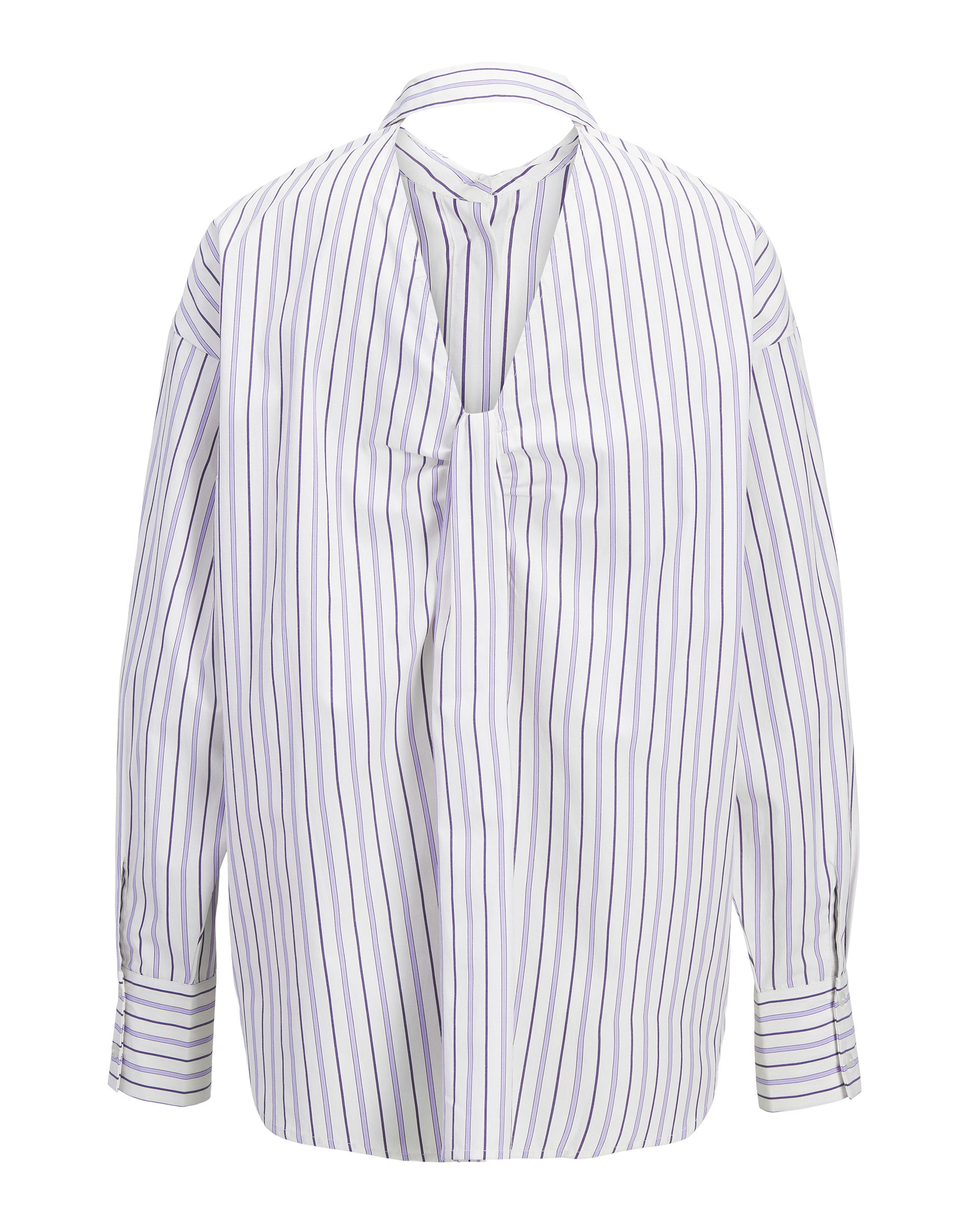 JXZola Open Back Skjorte - Petunia Stripes