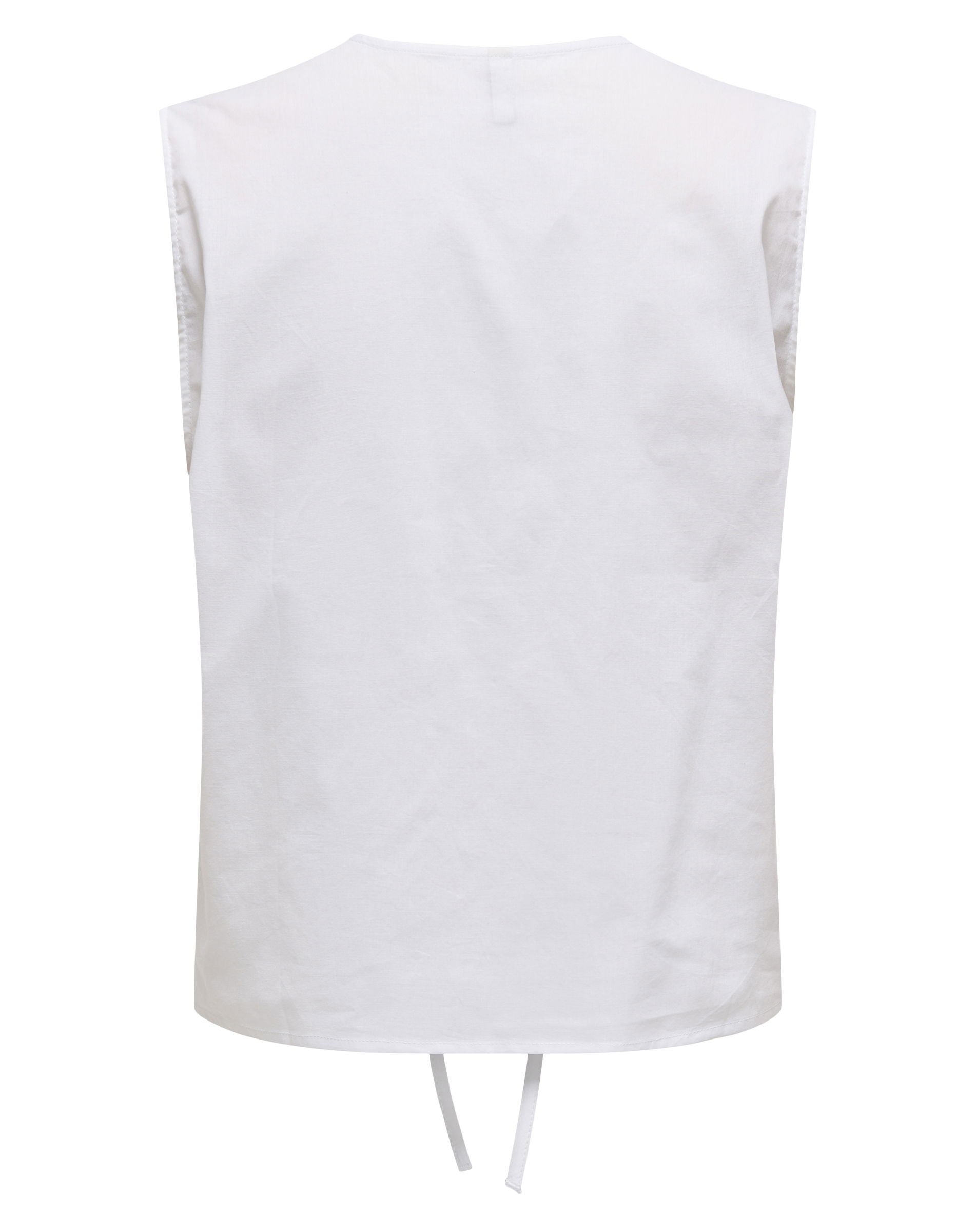 Lou Life Embroidery Tie Vest