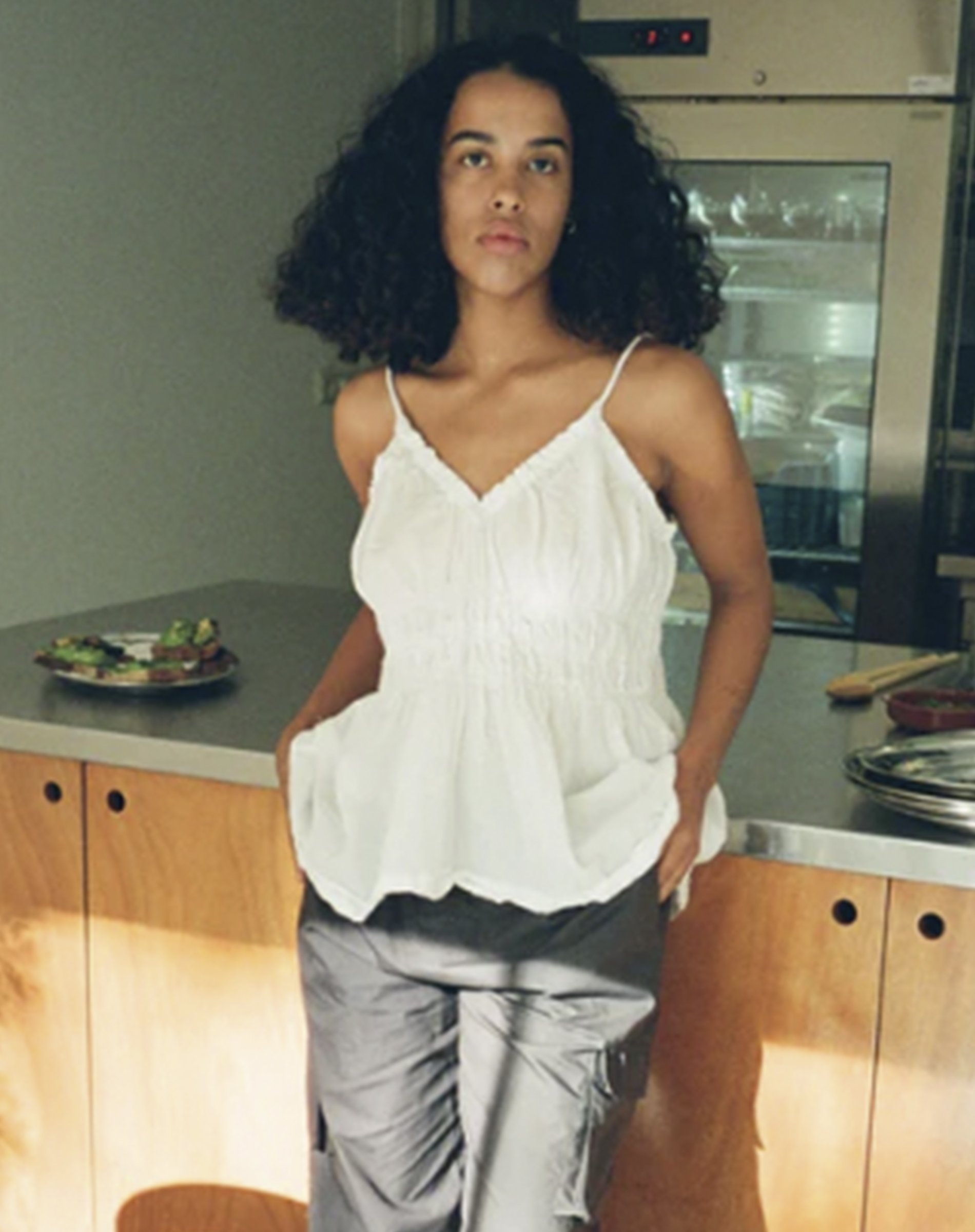 Xia Cotton String Top