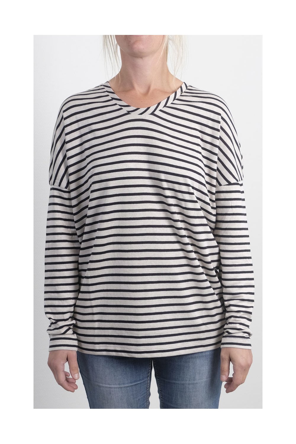 Double Face Stribe Womens