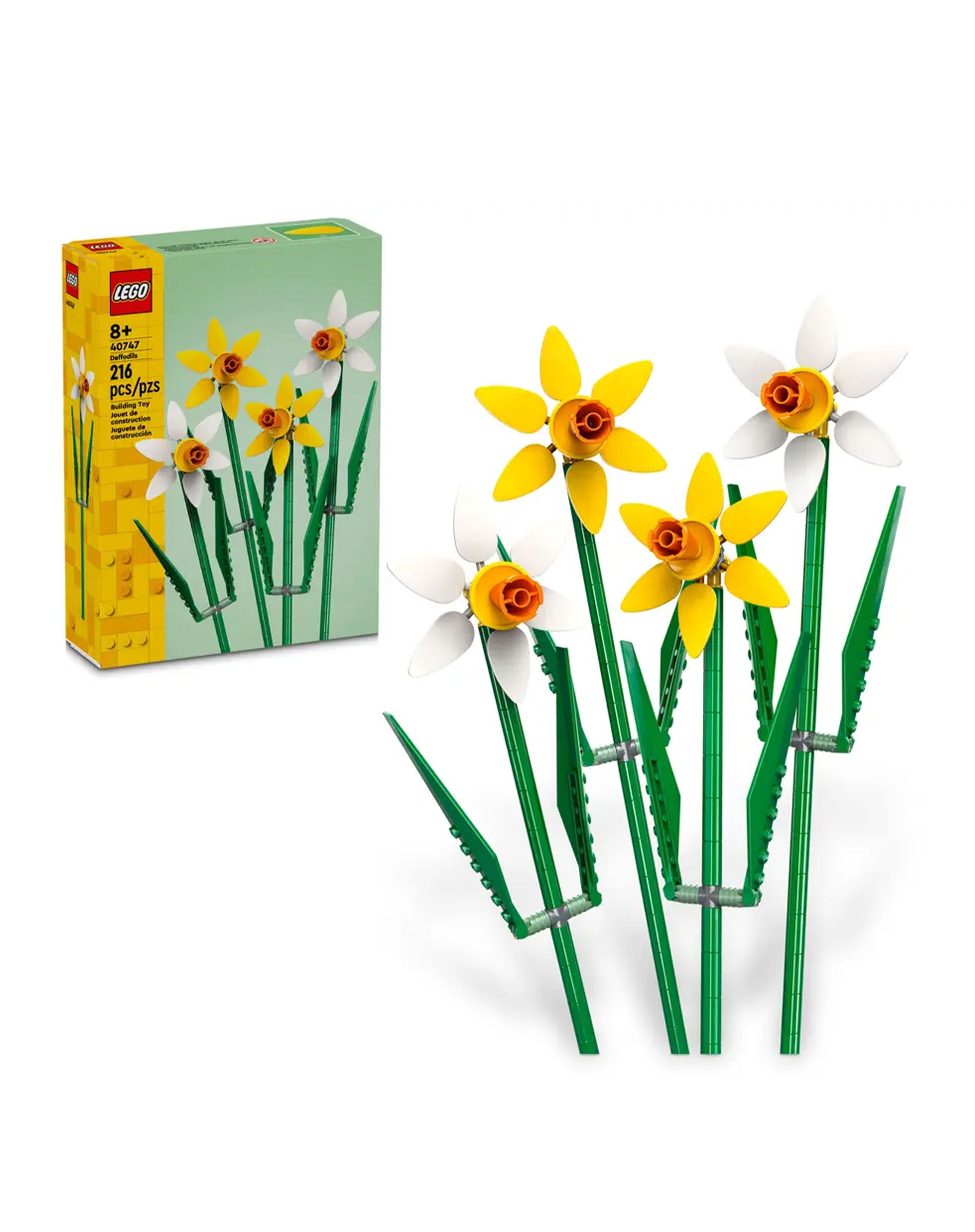 Lego Blomster - 40747 Påskeliljer