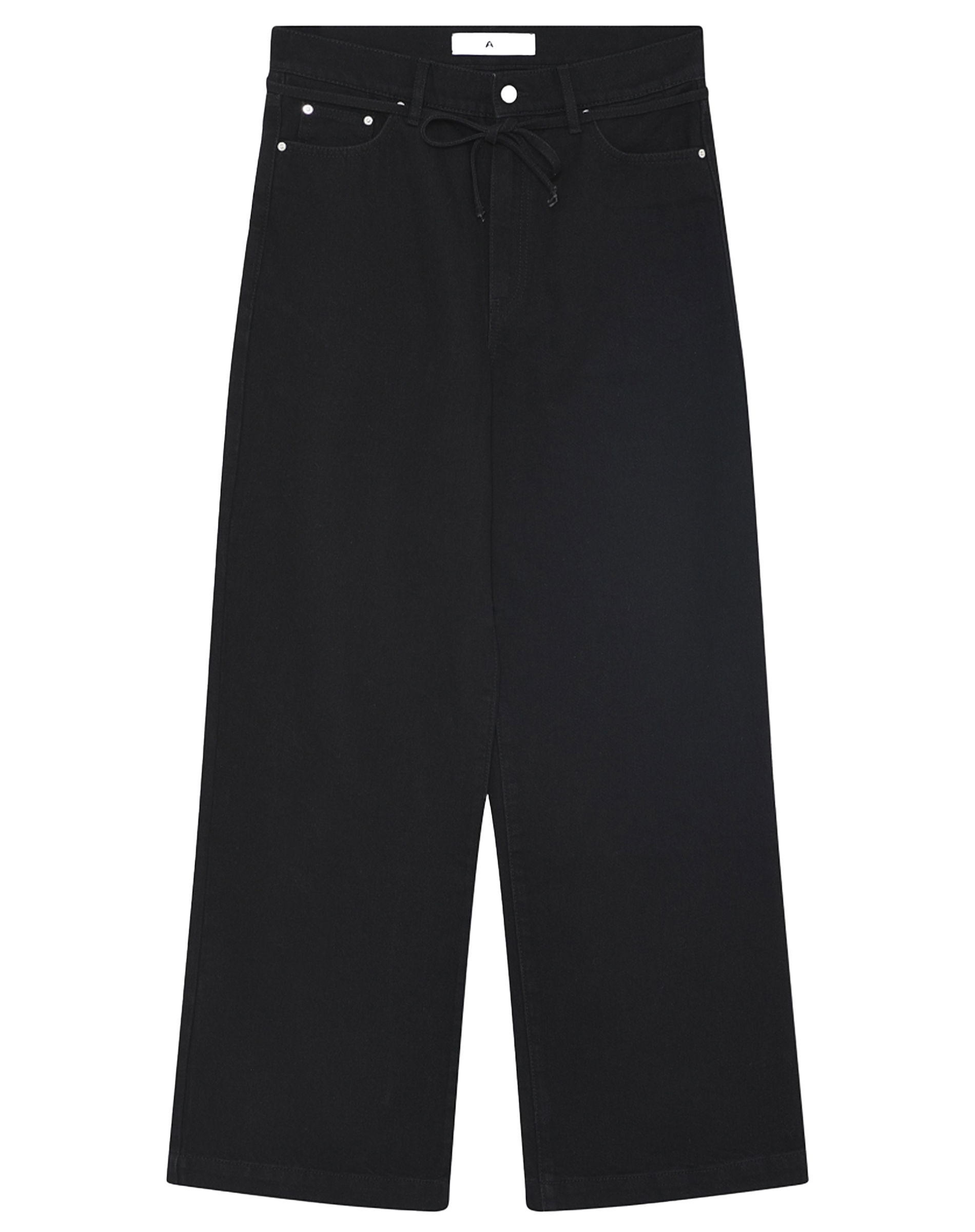 Elijah Unwashed Black Jeans