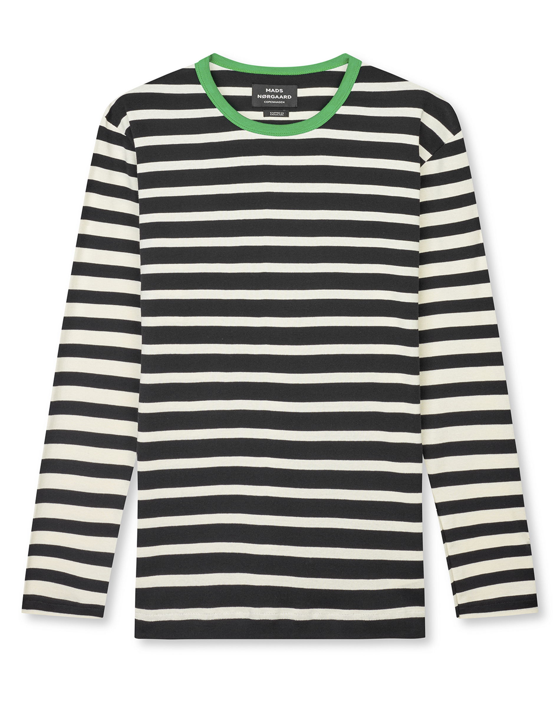 Trio Rib Tobias Langærmet Trøje - Verdant Green