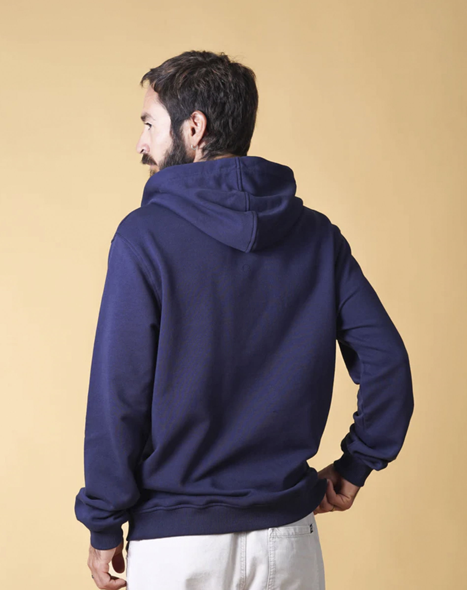 Signed Men's Hoodie - Dark Navy