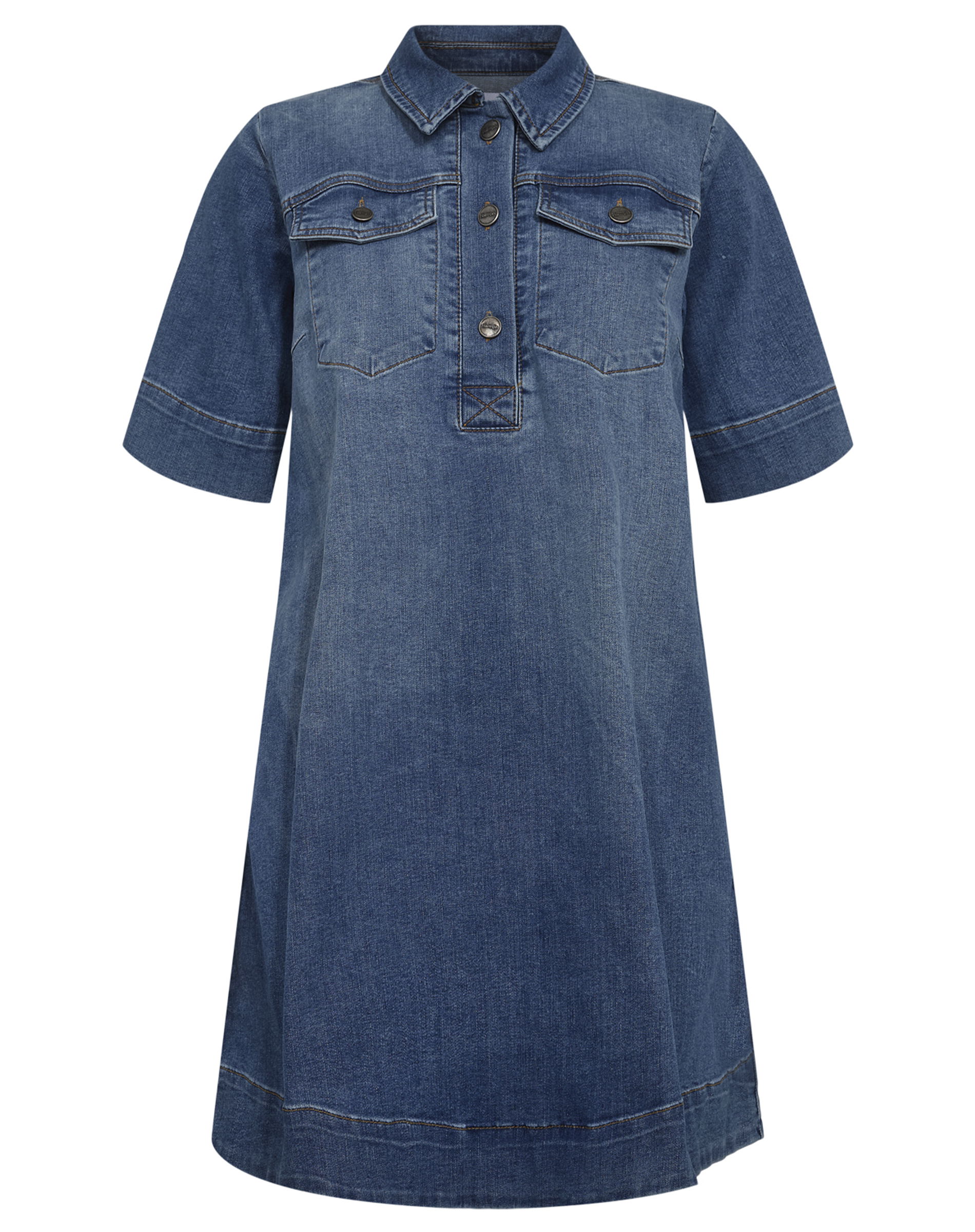 Paris Kjole - Light Blue Denim