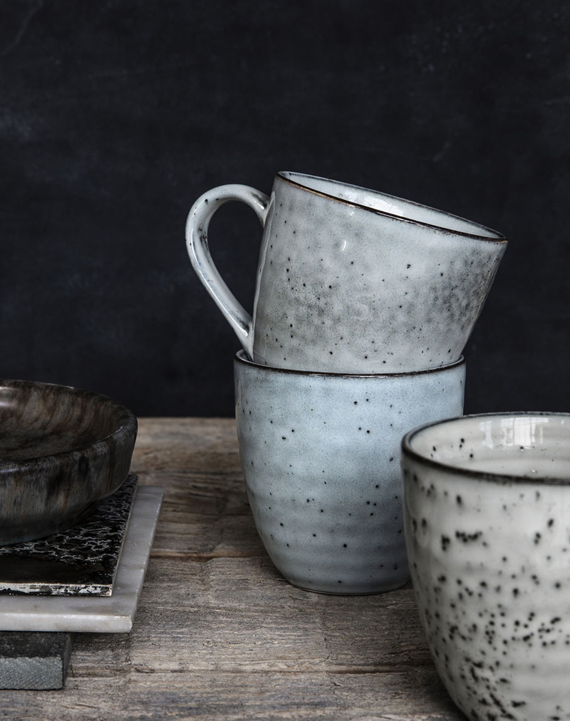 Krus - Rustic - Grey/Blue