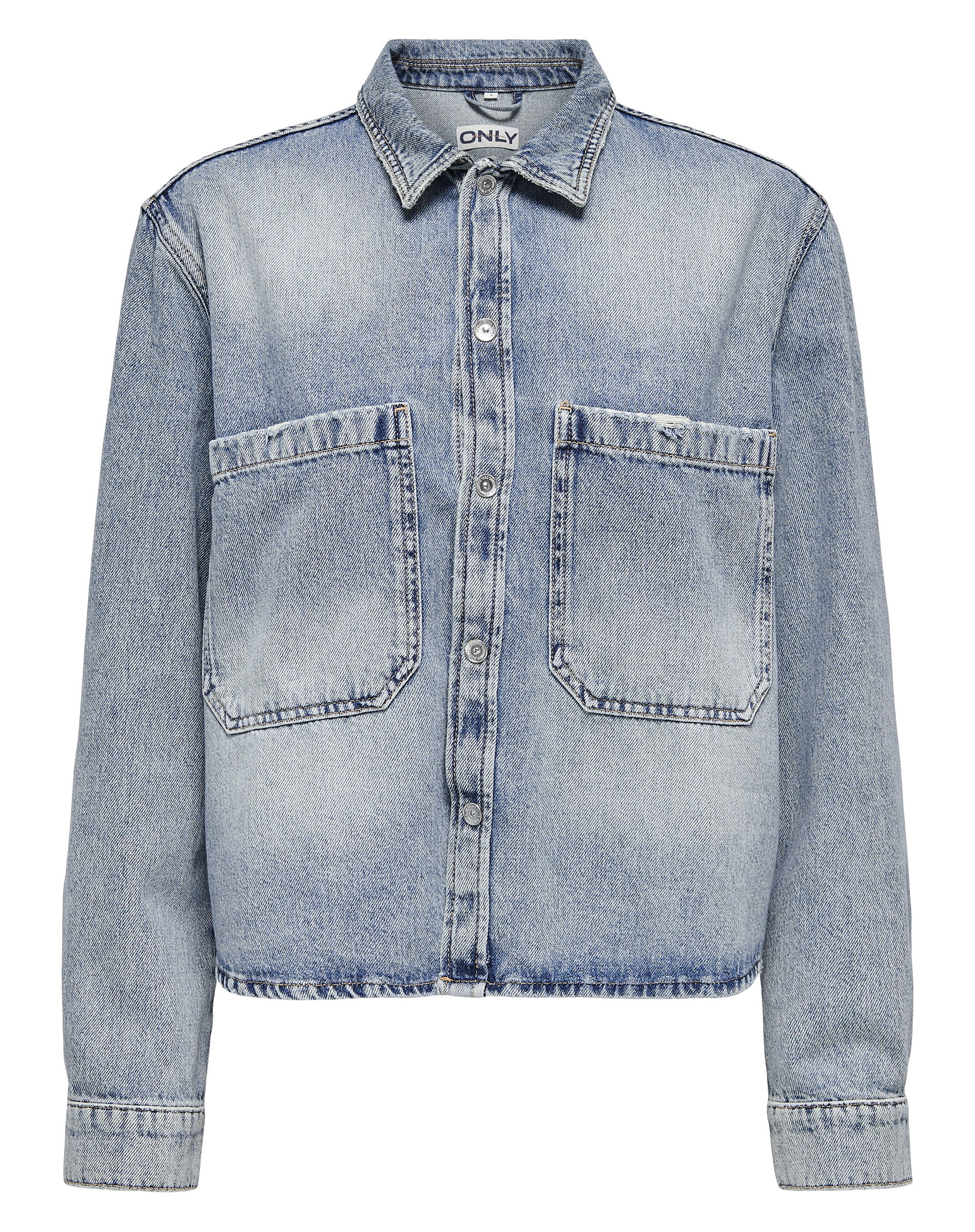 Onlcassie Denim Skjorte - Light Blue Denim