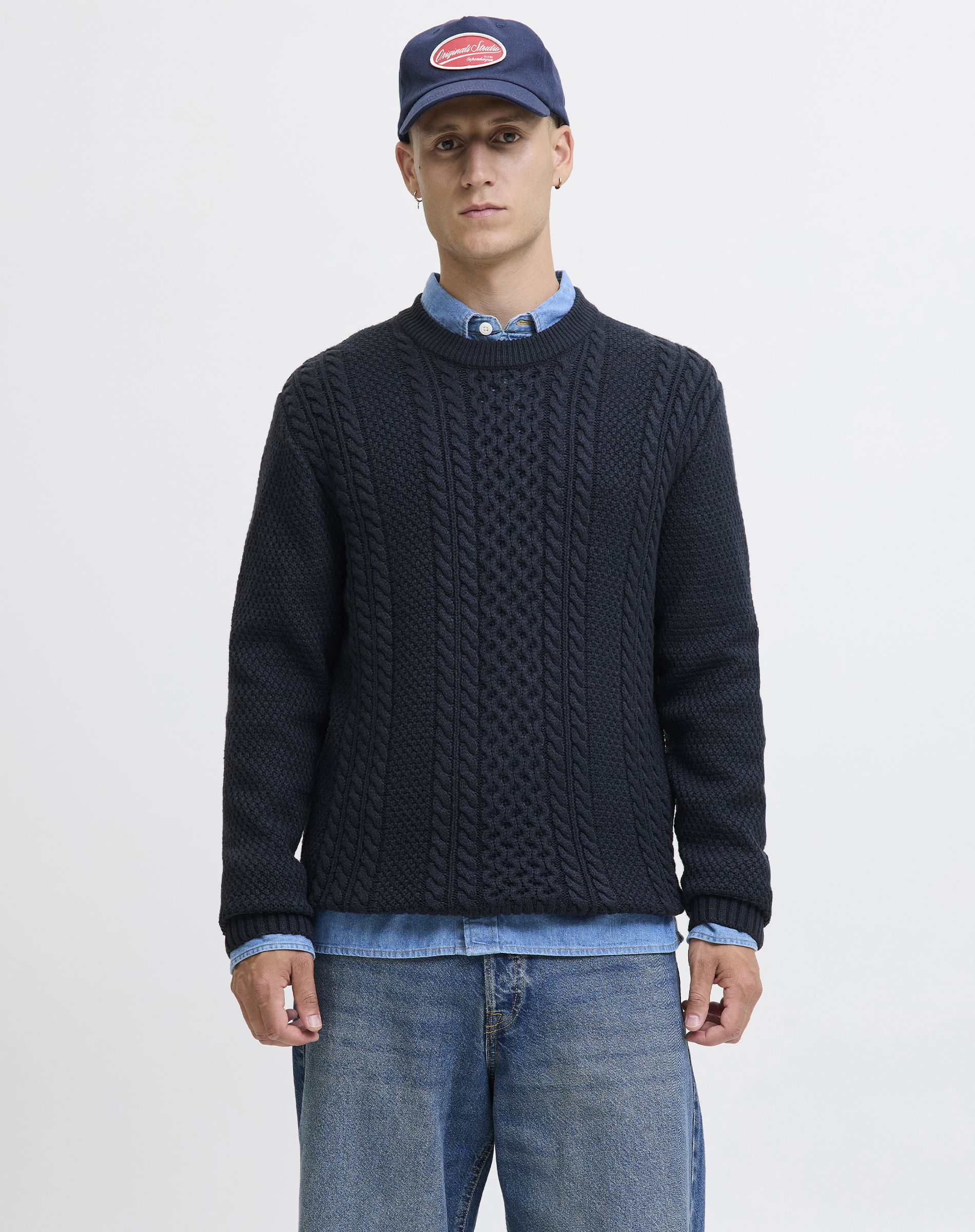 JJPaul Crew Neck Strik 