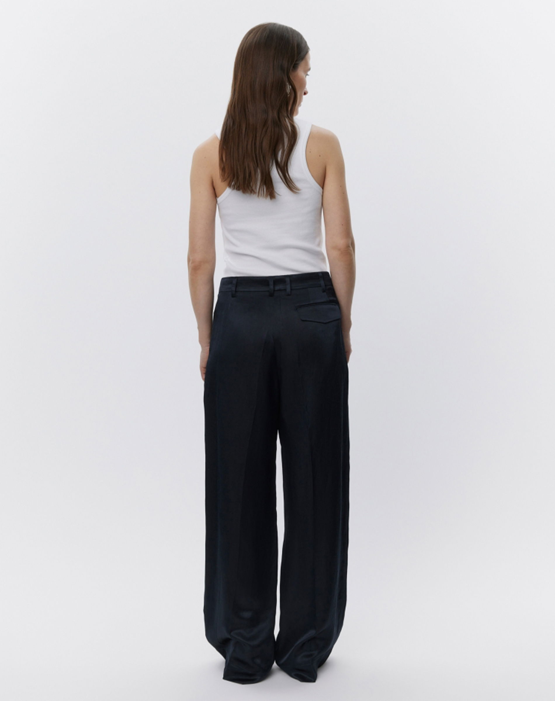 Enzo High Shine Blend Bukser