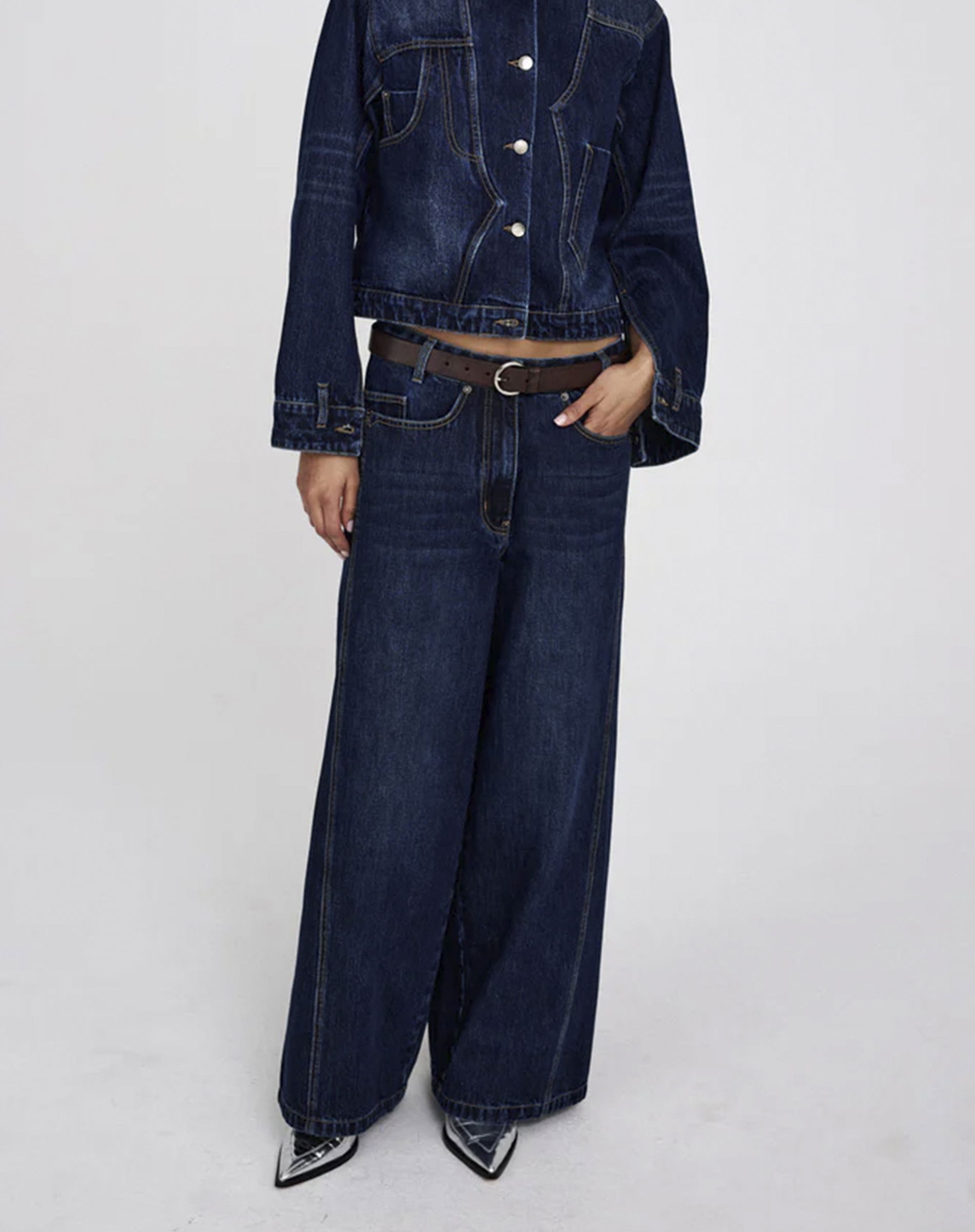 Lane Jeans - Dark Washed Indigo