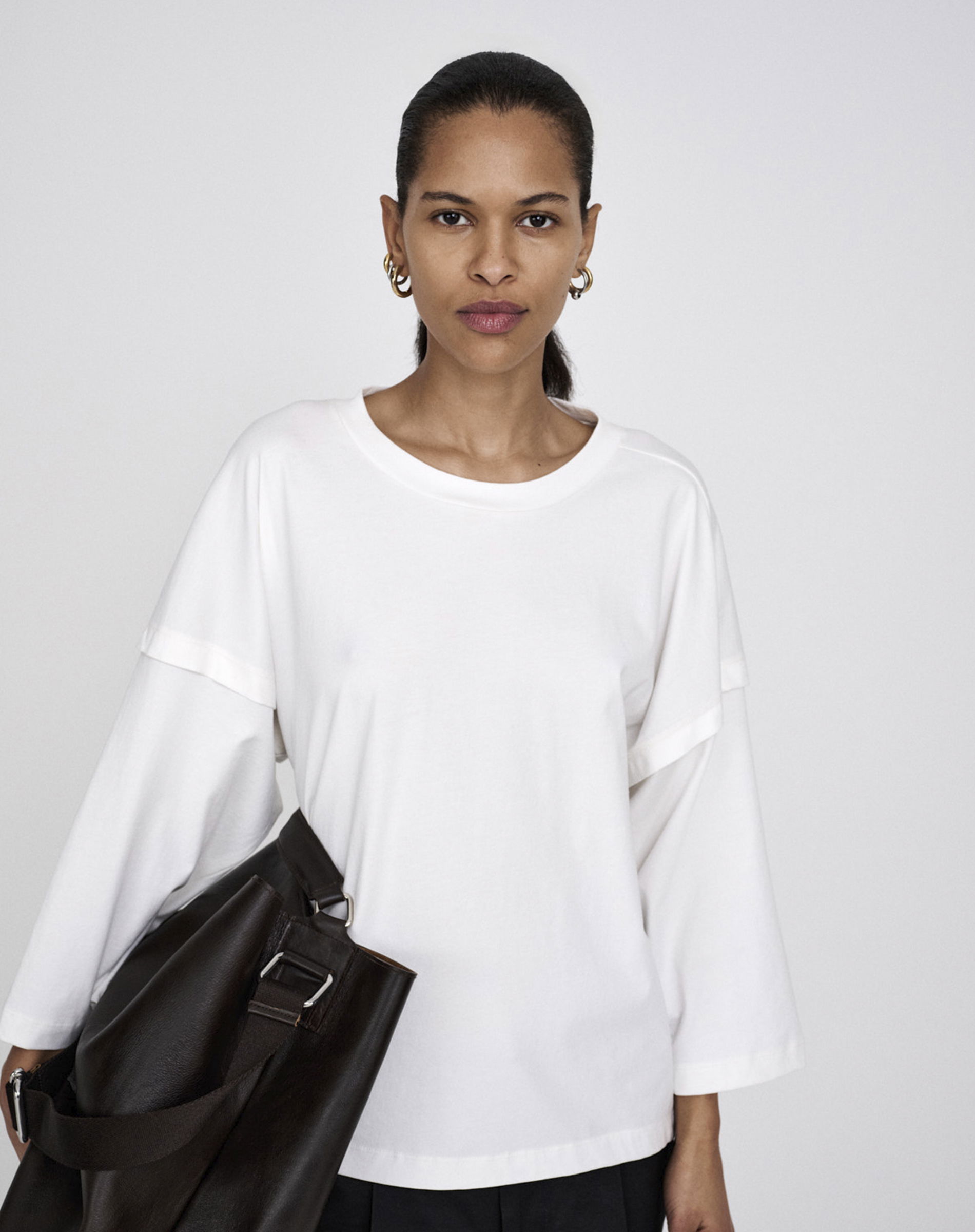 Laurah Bluse - Chalk 