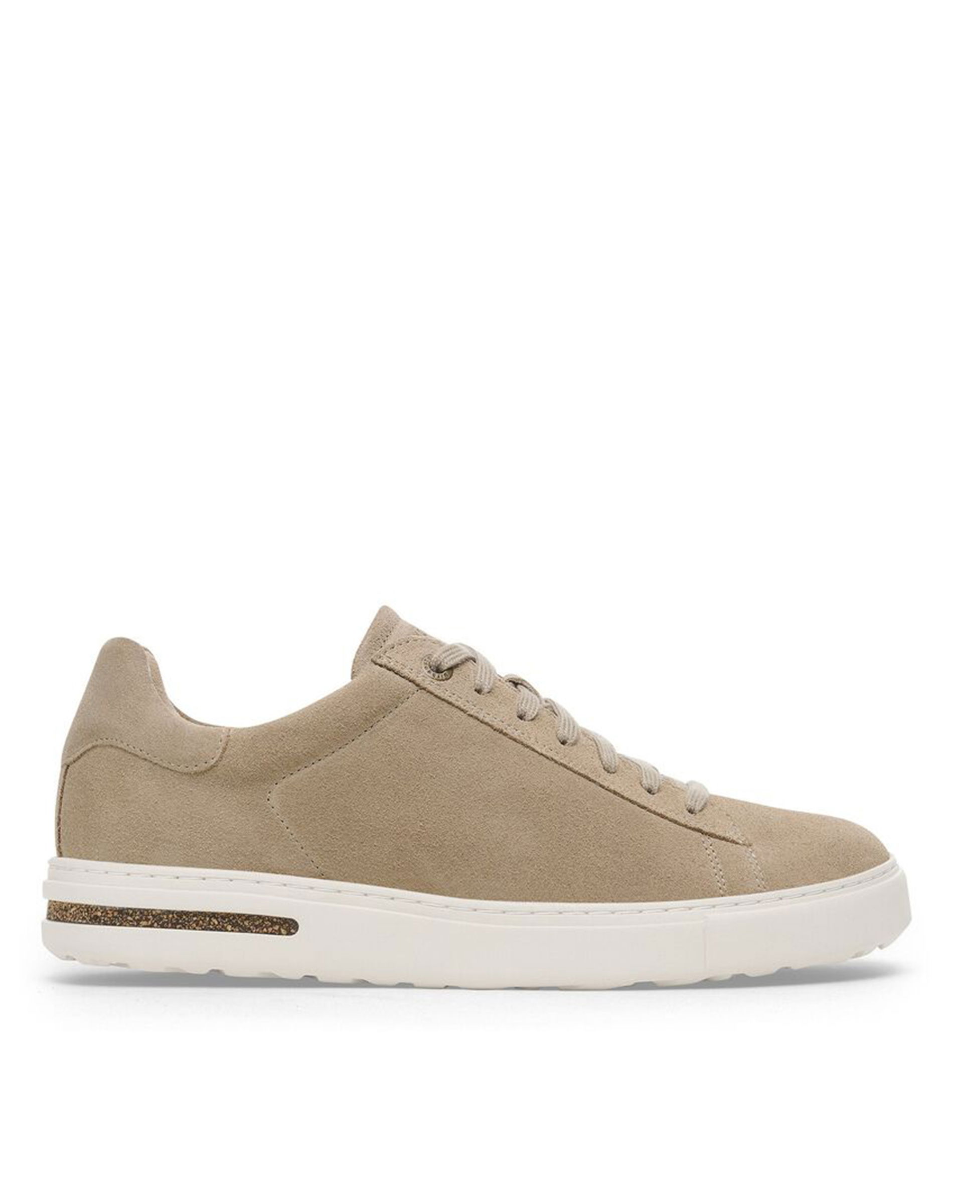 Bend Low Suede Leather Sneakers - Taupe
