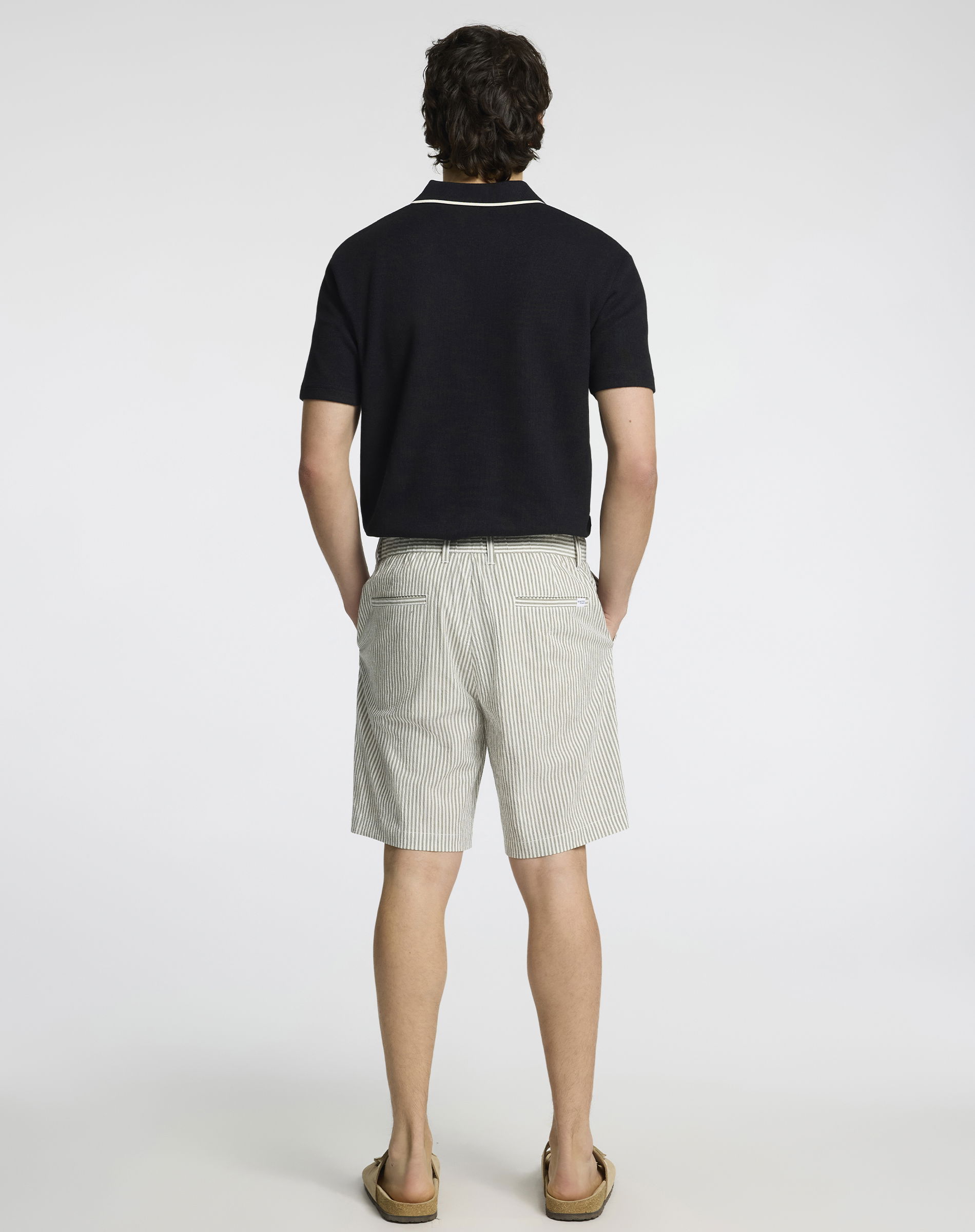 Karl Regular Seersucker Shorts