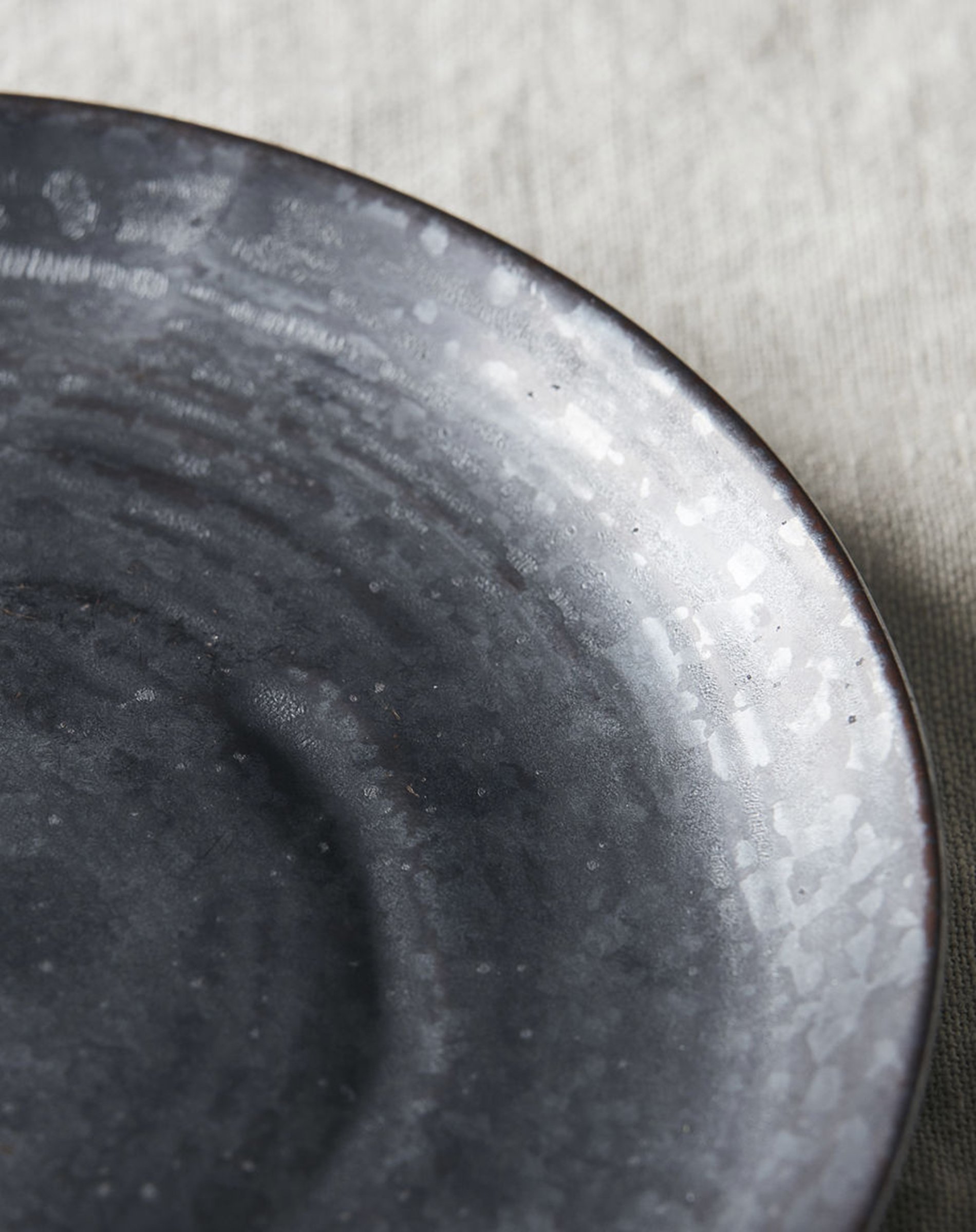 Kagetallerken - Pion - Black/Brown