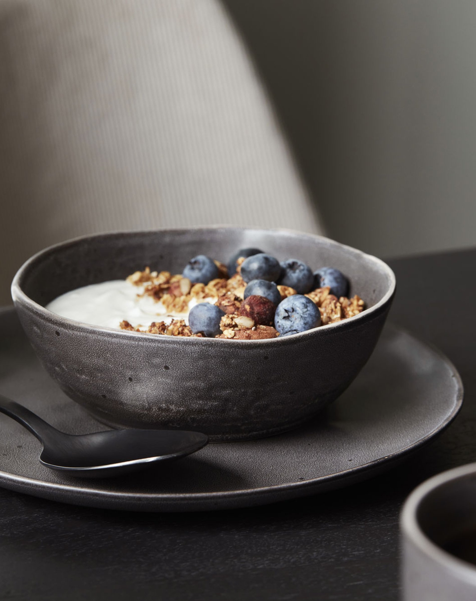 Skål - Rustic - Dark Grey