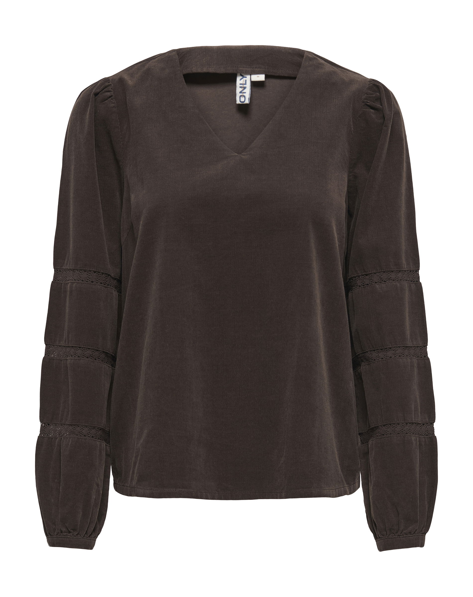 ONLAmie Cord Tape Bluse - Coffee Bean