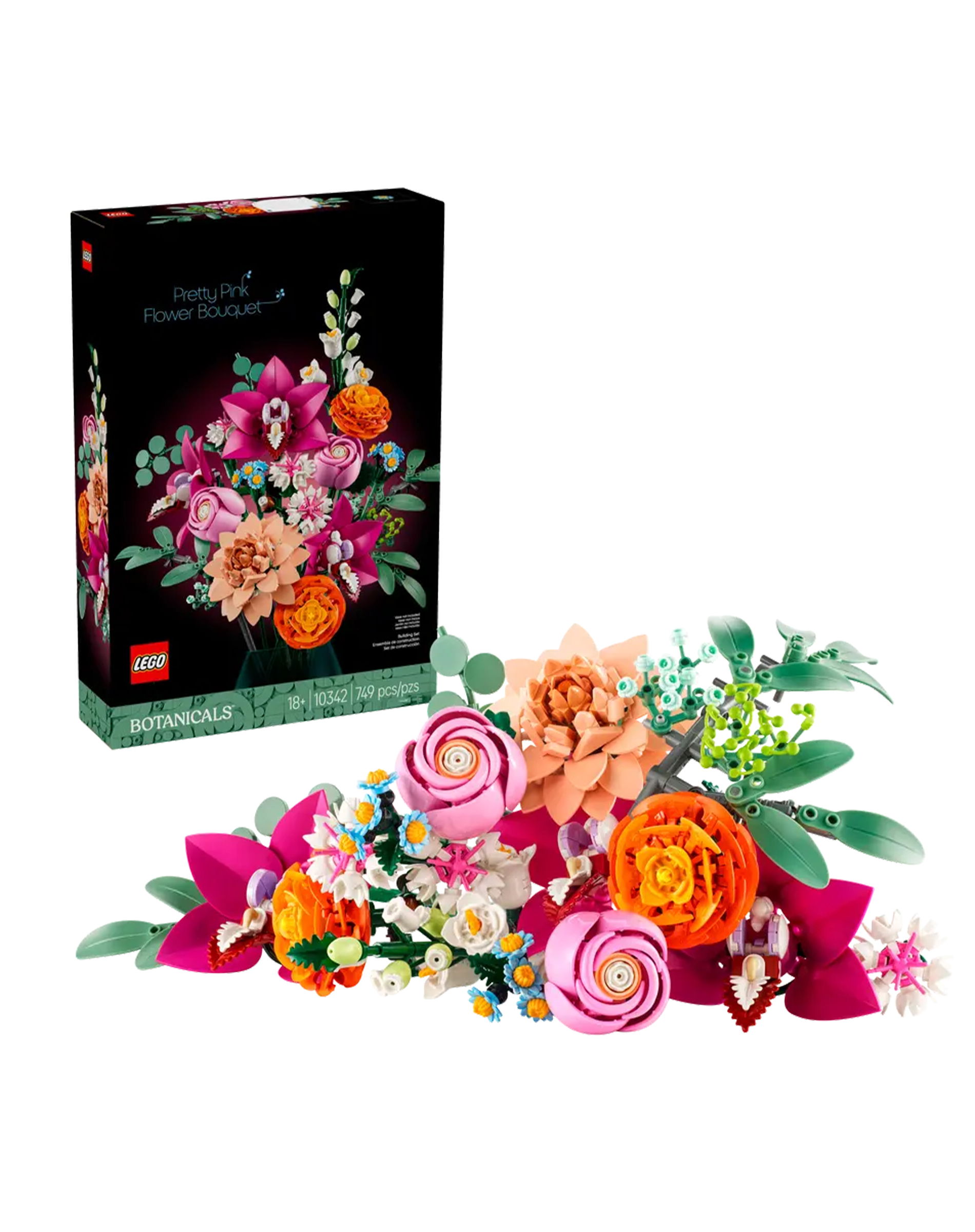 Lego Botanicals - 10342 Smuk Pink Blomsterbuket