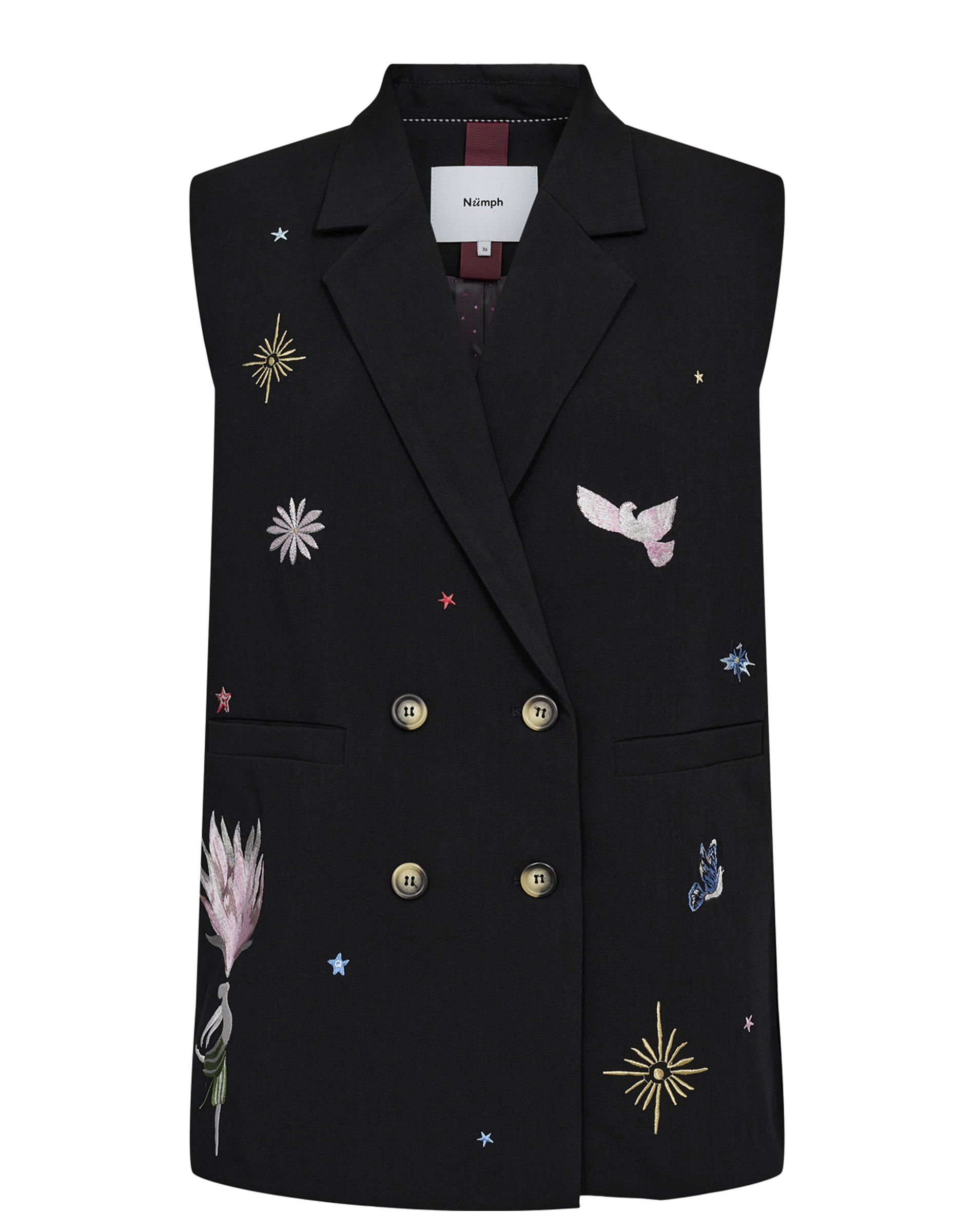 NUAlmut Long Vest - Caviar