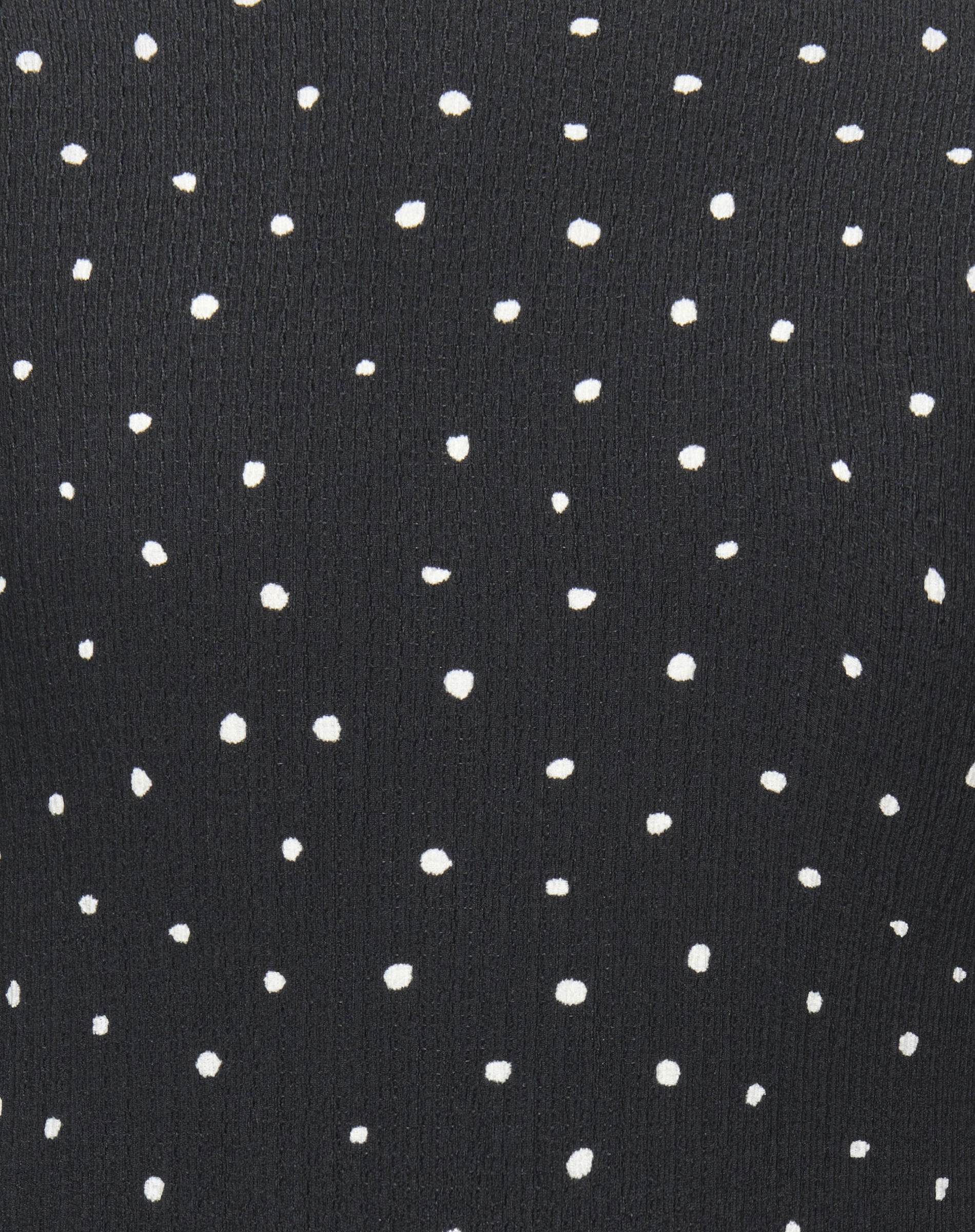 KOGMelia L/S Top - Black/Dots Cloud