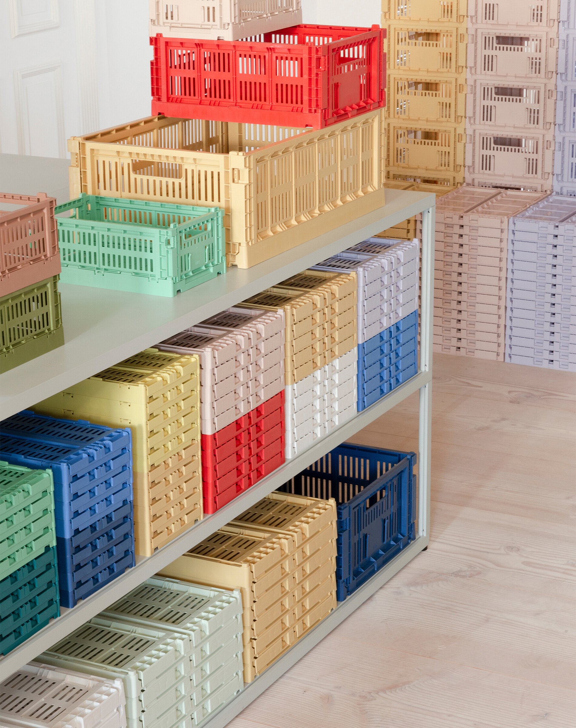 Colour Crate Recycled - L - Dark Blue