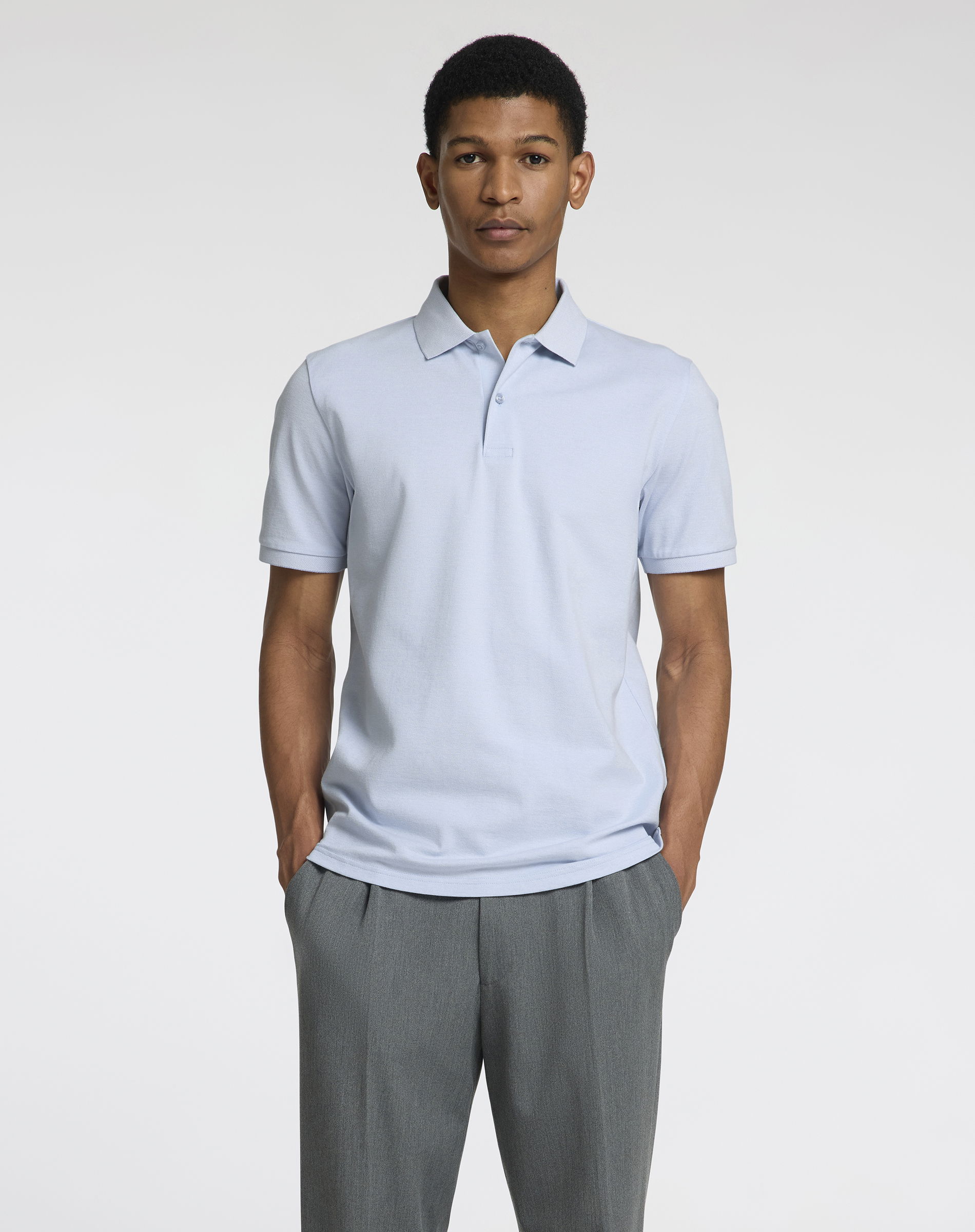 Atlas Slim Kortærmet Polo