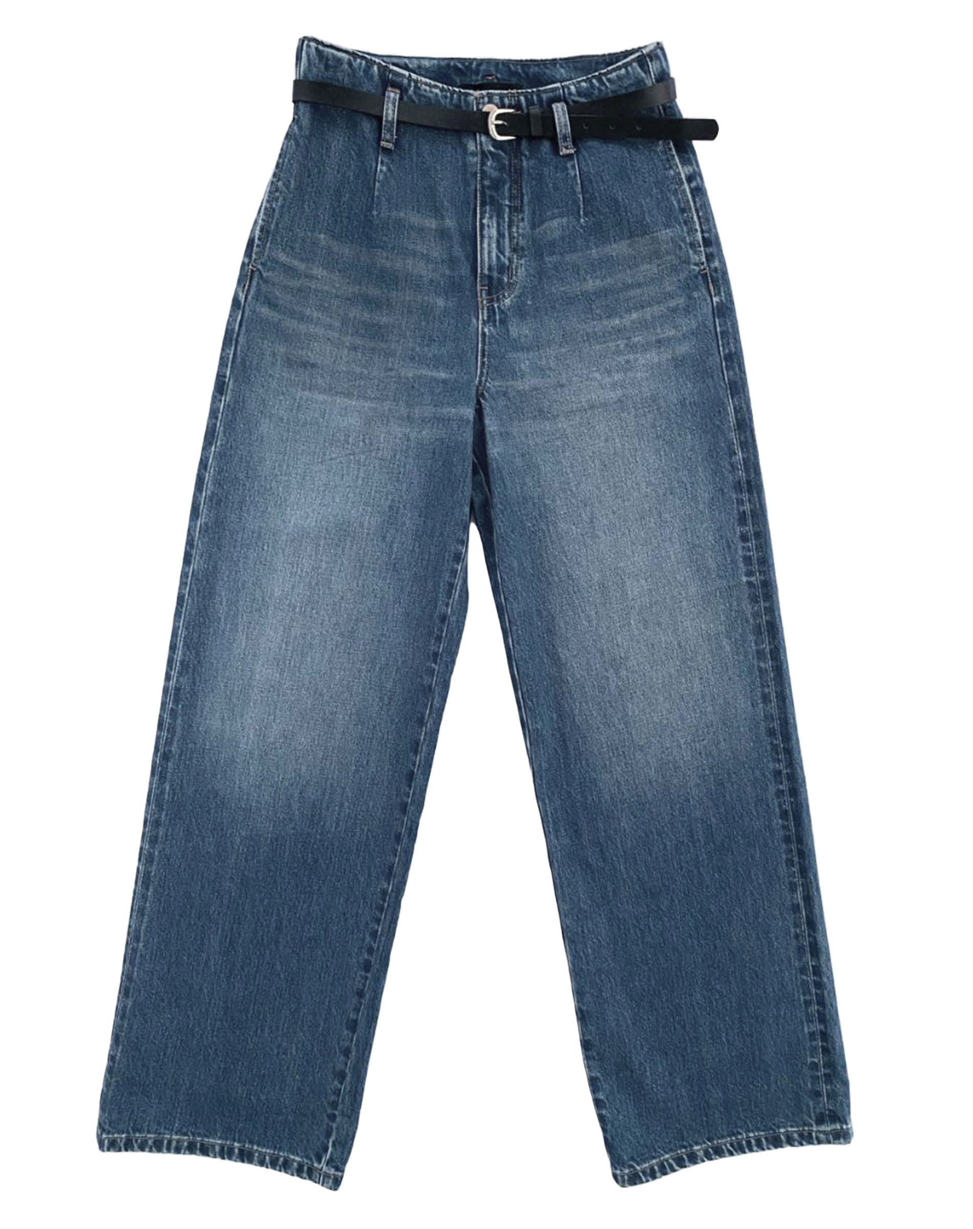 Mila WBL Wide Denim Jeans - Horizon Blue Denim