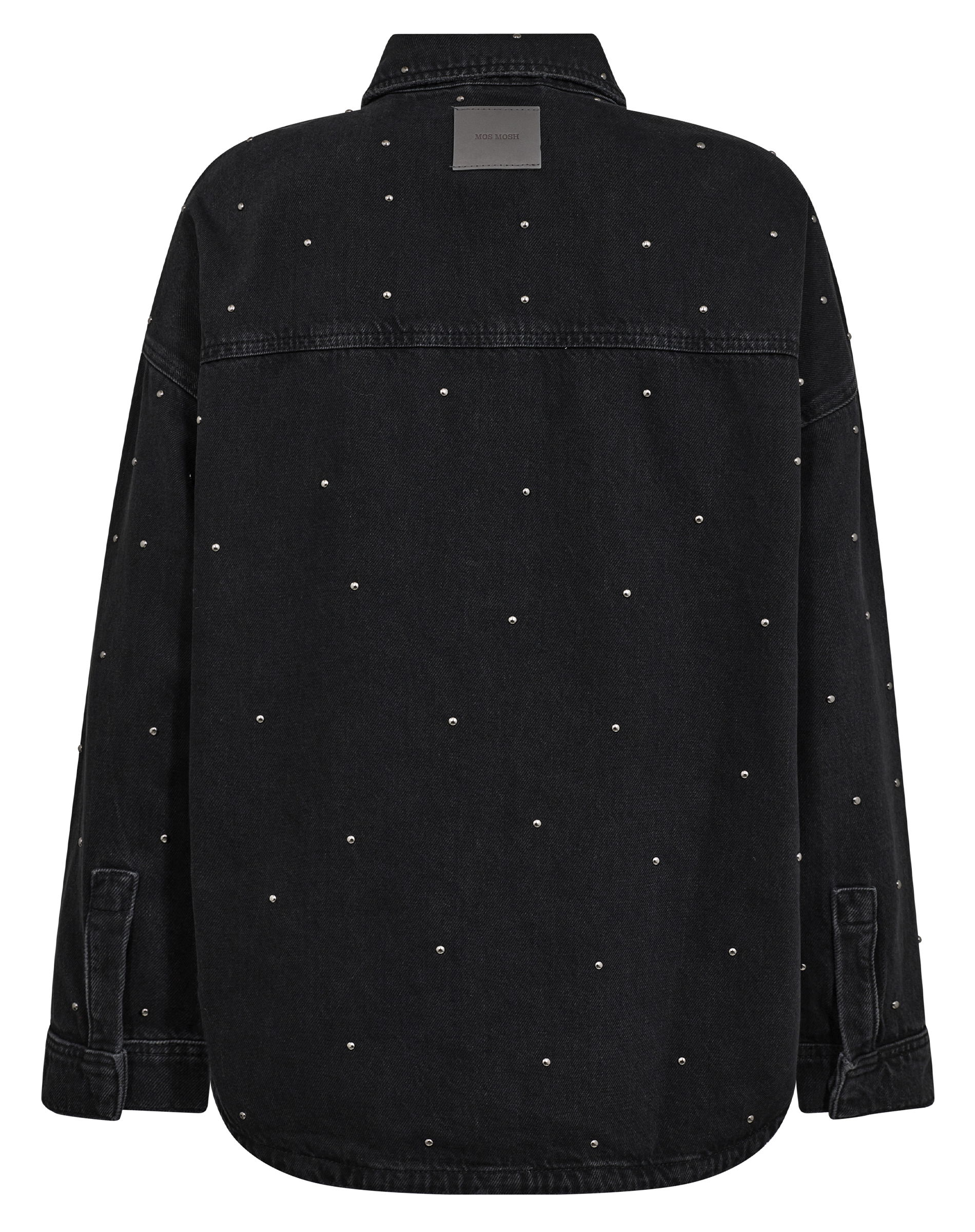 MMEmme Studs Skjorte - Dark Grey Denim