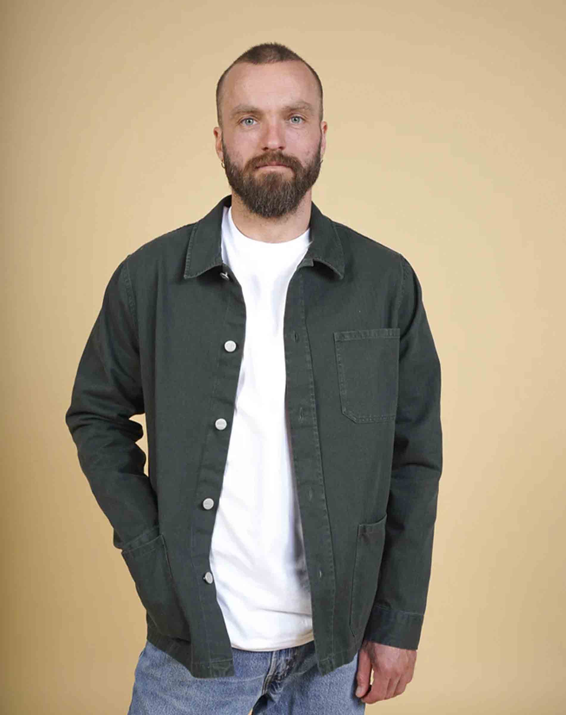 Kilian Men's Herringbone Overshirt 