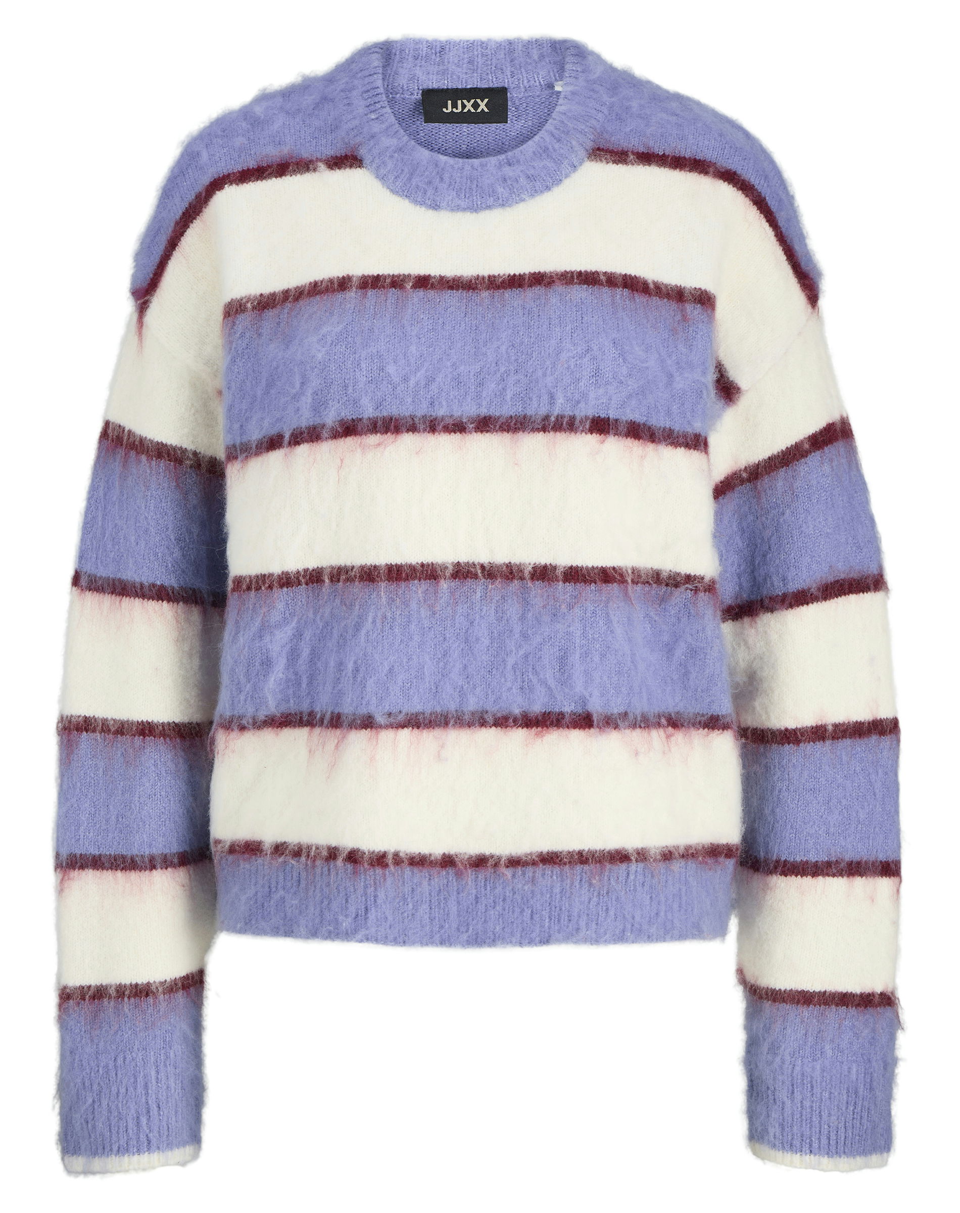 JXCalista Crew Neck Strik - Blue Ice/Vanilla