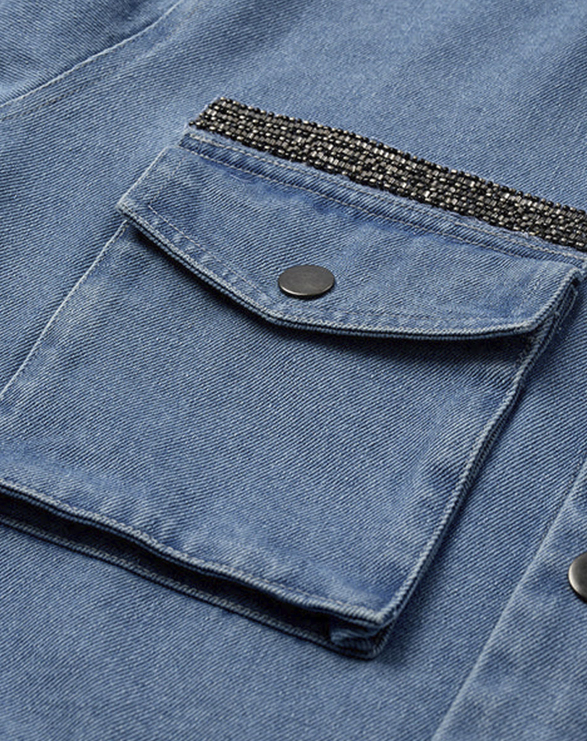 Lilly Denim Jakke - Blue